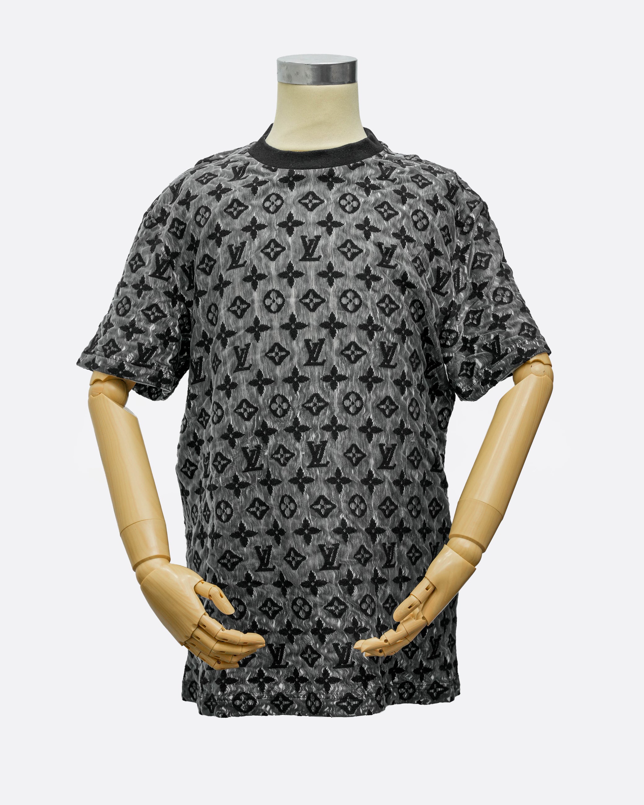 MONOGRAM 22AW T-SHIRT BLACK SIZE L