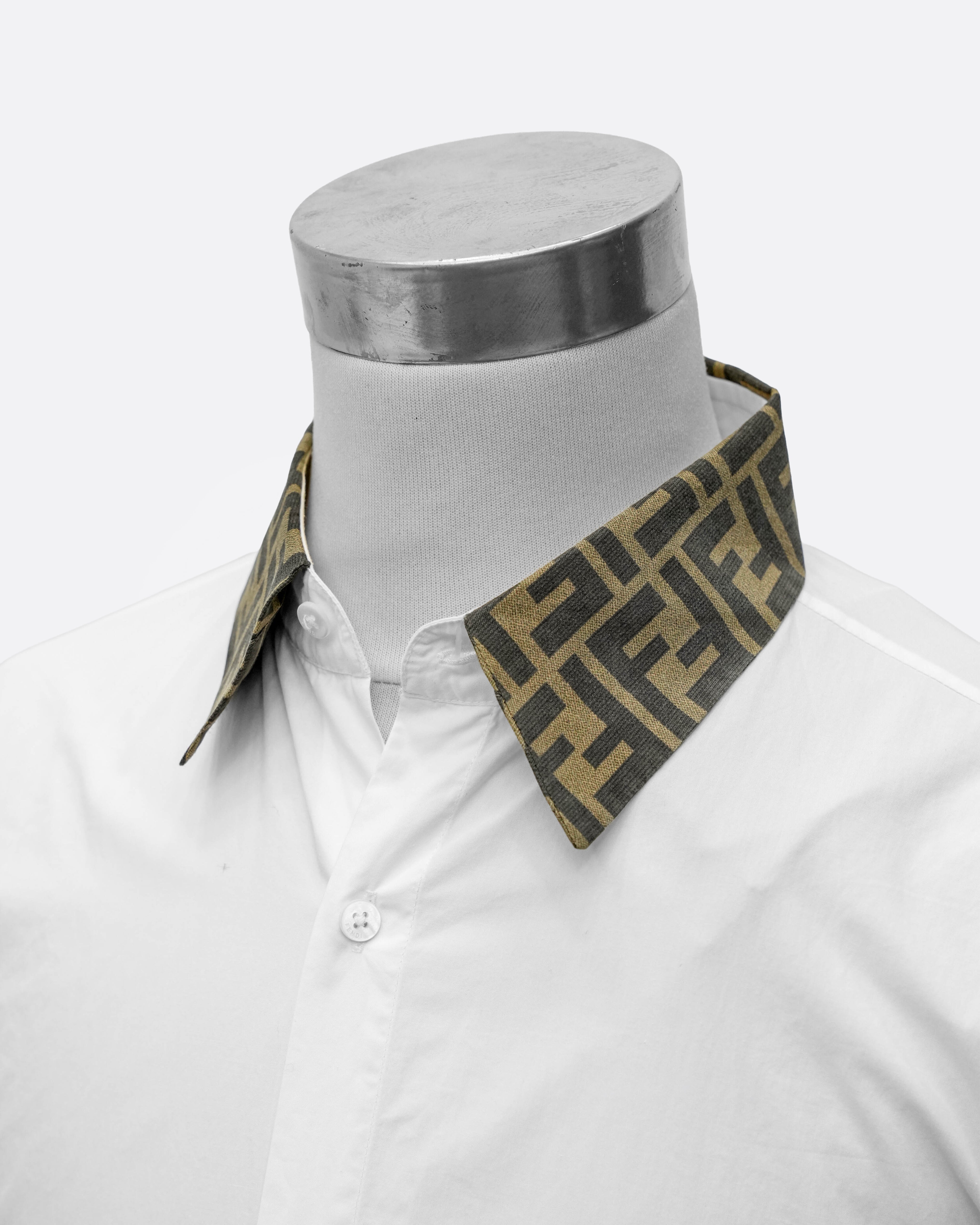 ZUCCA 20 YEARS COTTON SHIRT WHITE SIZE 39