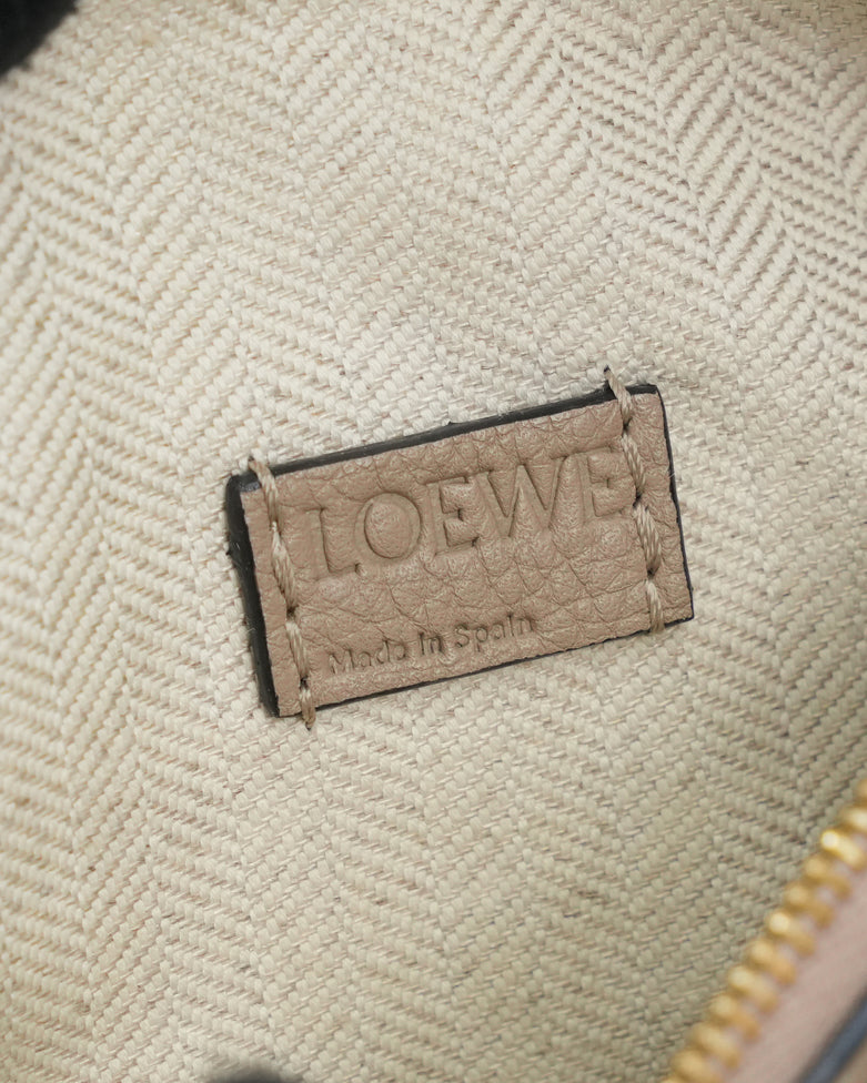 MINI PUZZLE BAG LEATHER BEIGE - BROWN