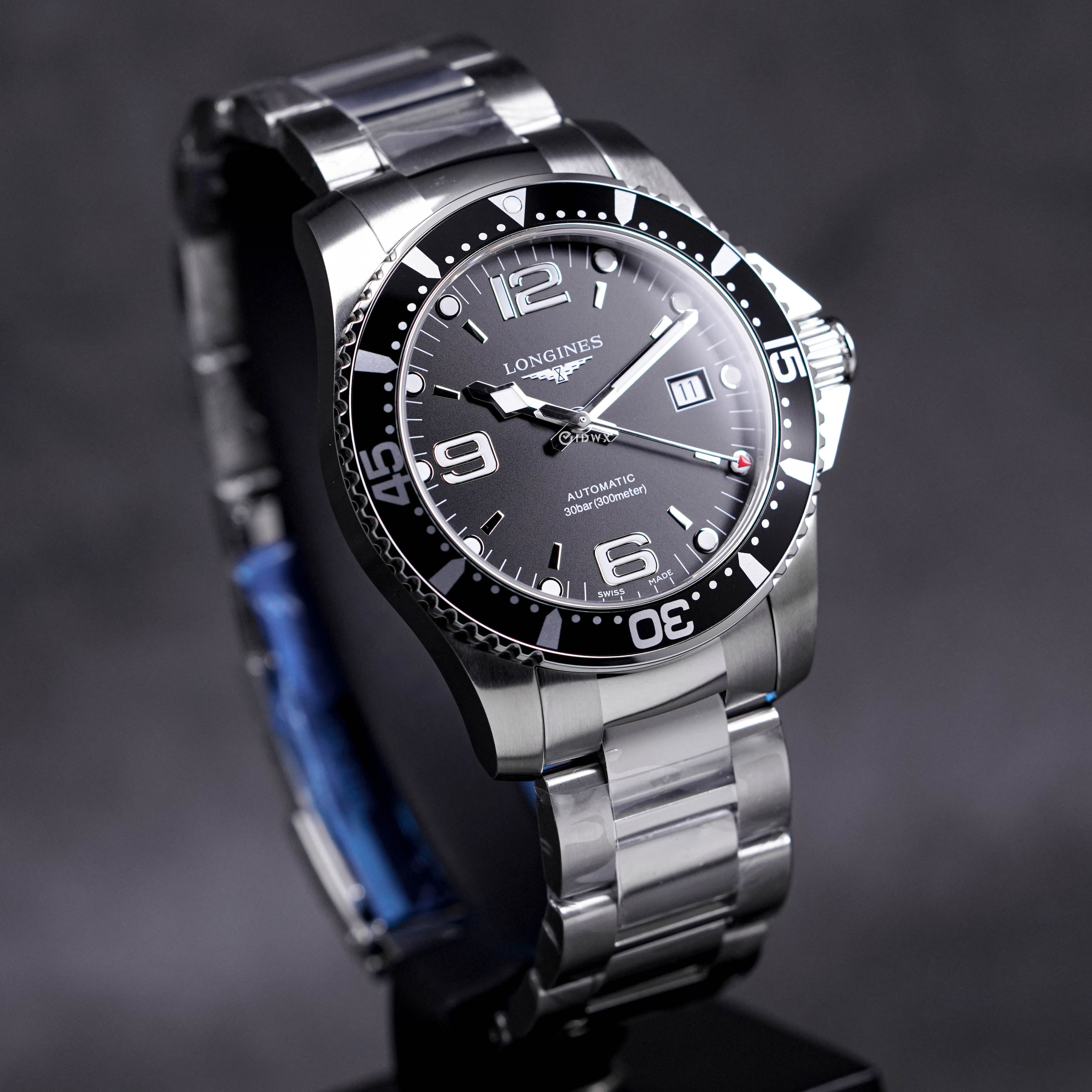 HYDROCONQUEST 41MM BLACK DIAL (2023)