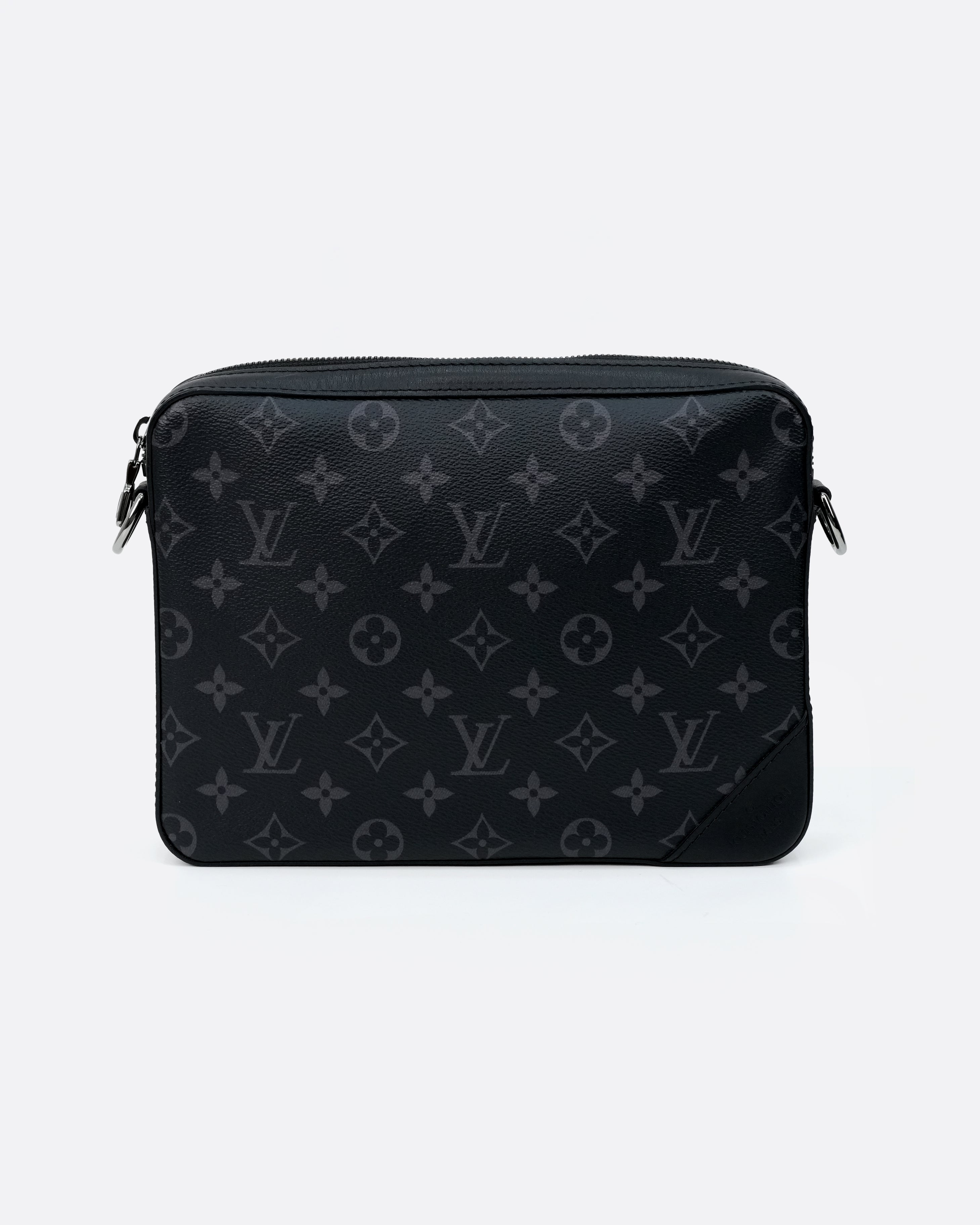 MONOGRAM ECLIPSE TRIO MESSENGER BLACK