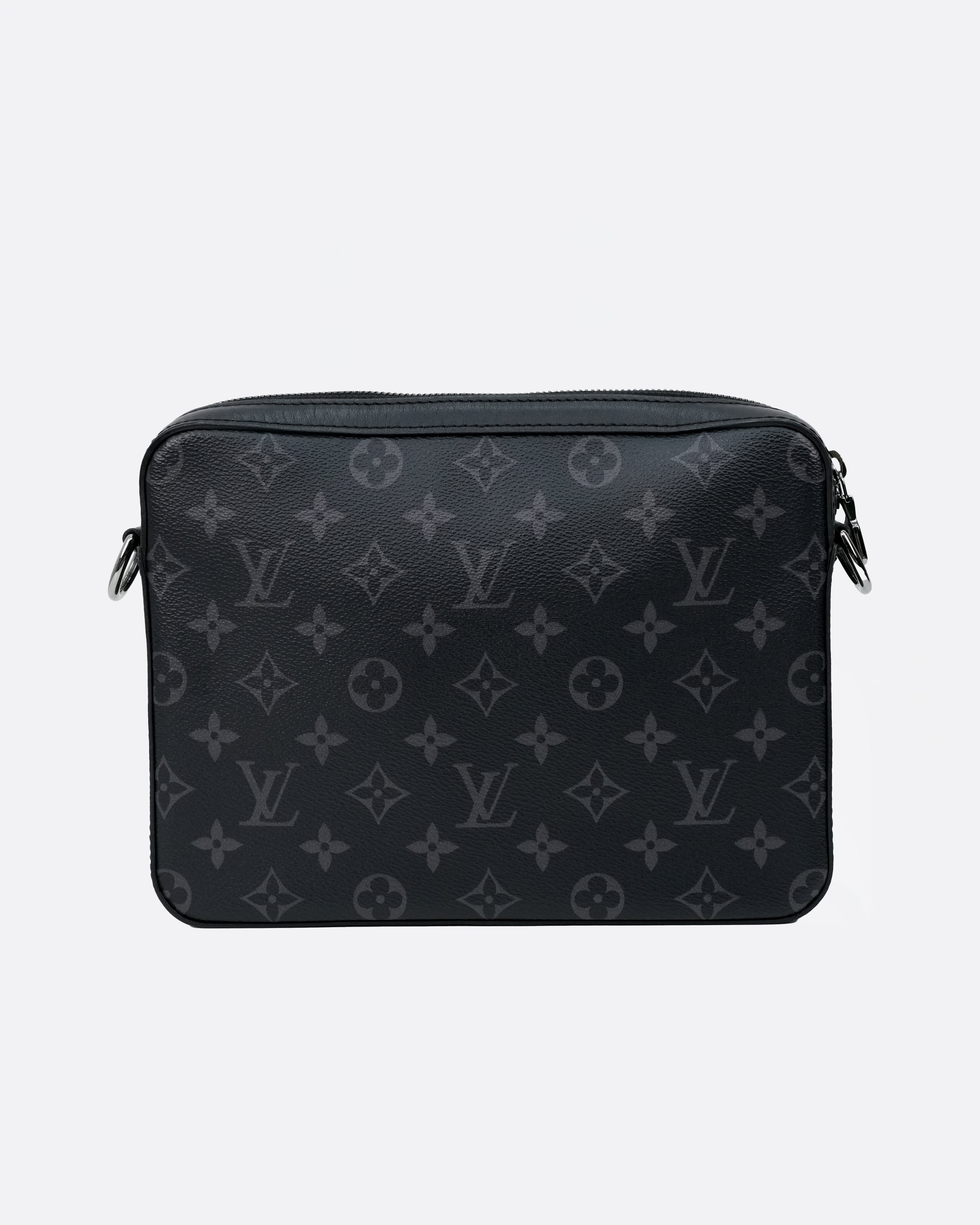 MONOGRAM ECLIPSE TRIO MESSENGER BLACK