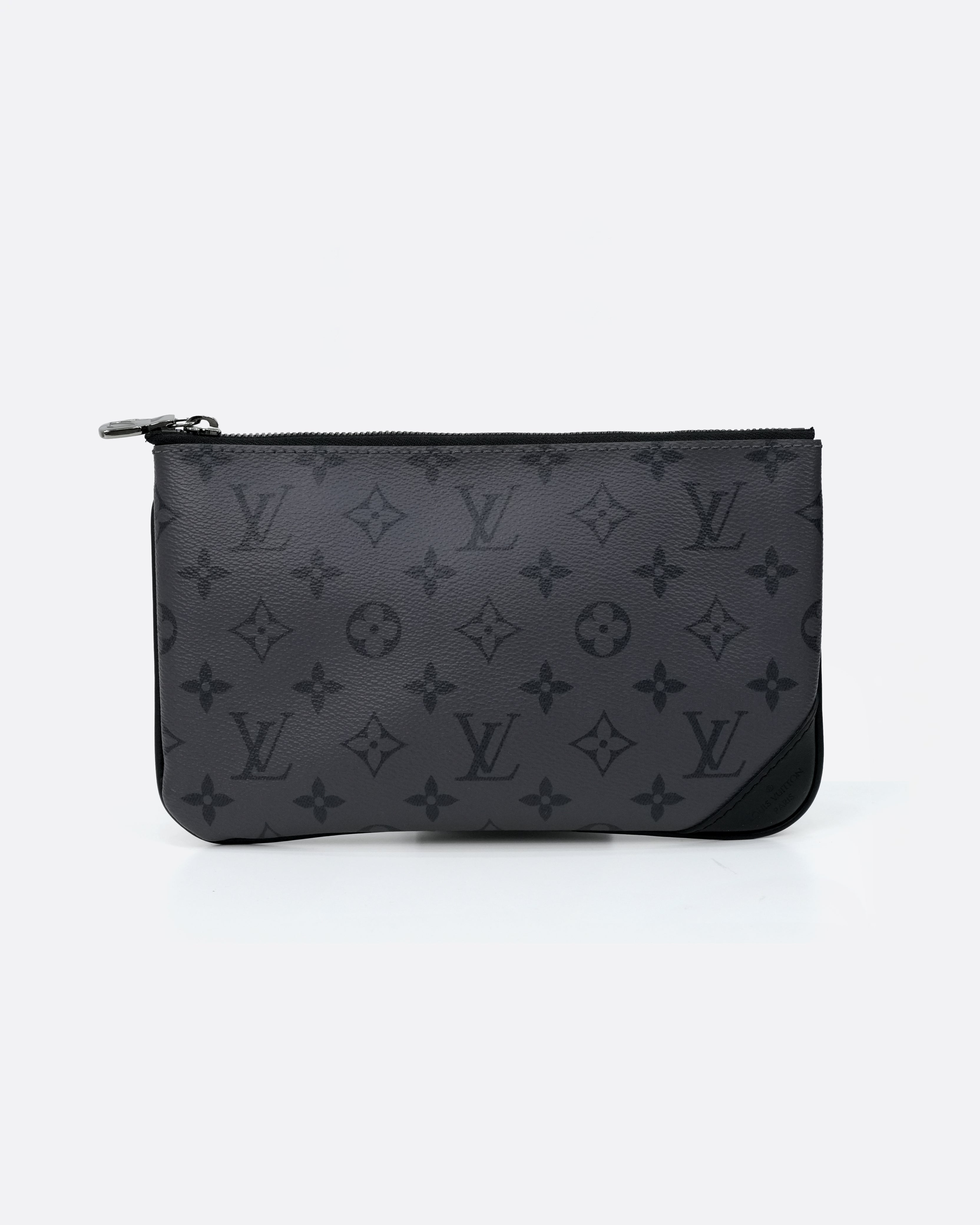 MONOGRAM ECLIPSE TRIO MESSENGER BLACK