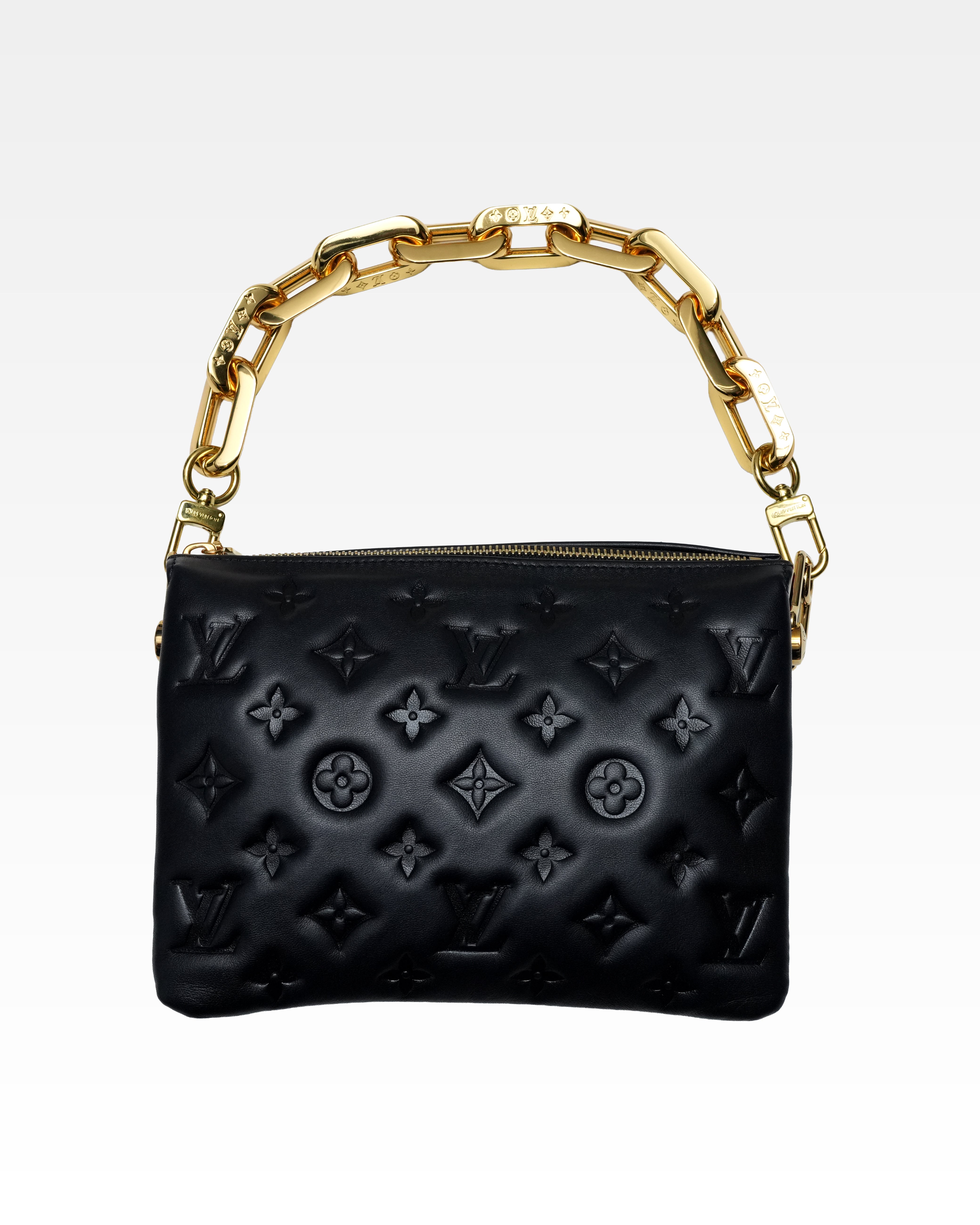 COUSSIN BB BLACK GHW CHIP SLING BAG