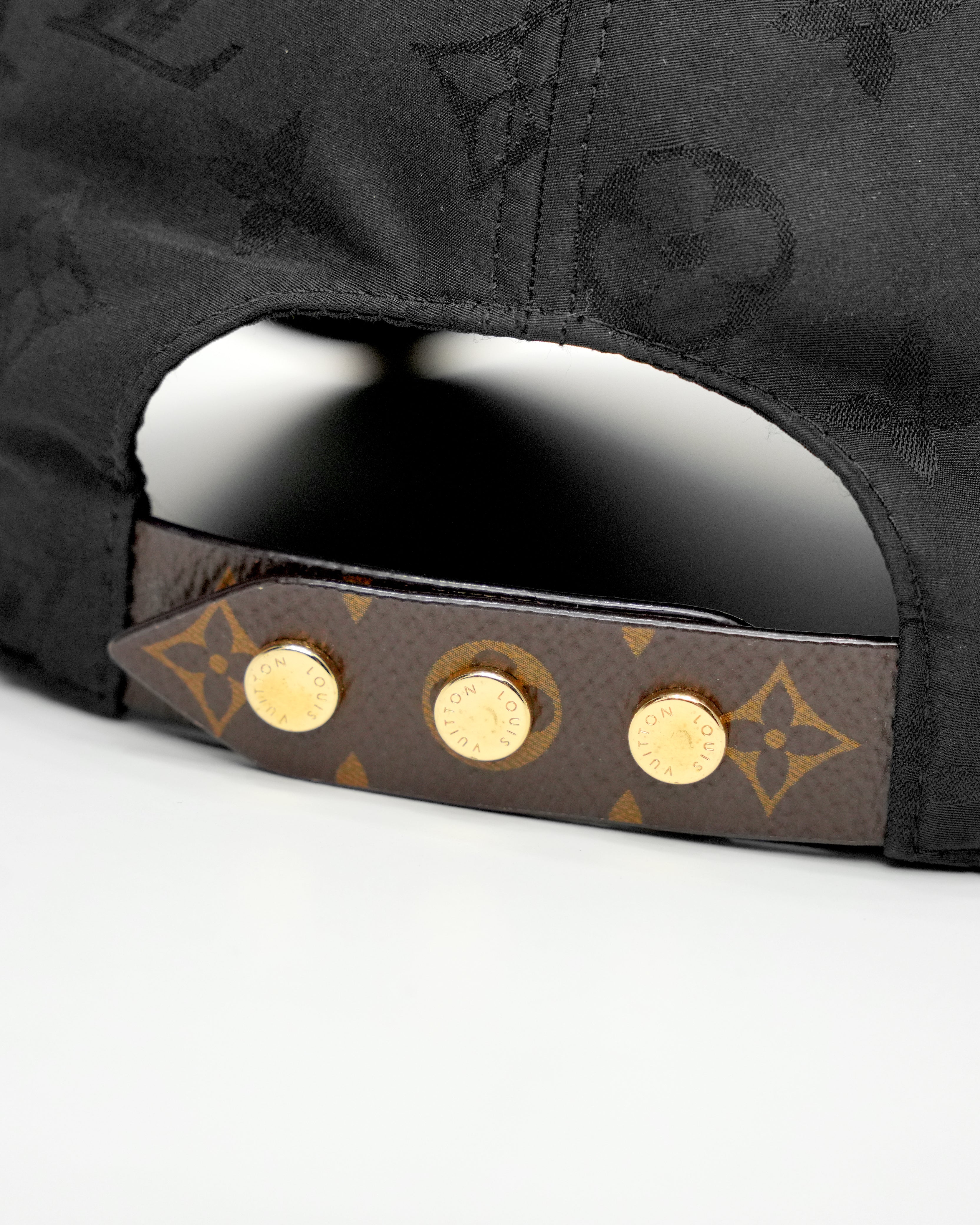 GET READY CAP BLACK × BROWN - SIZE L