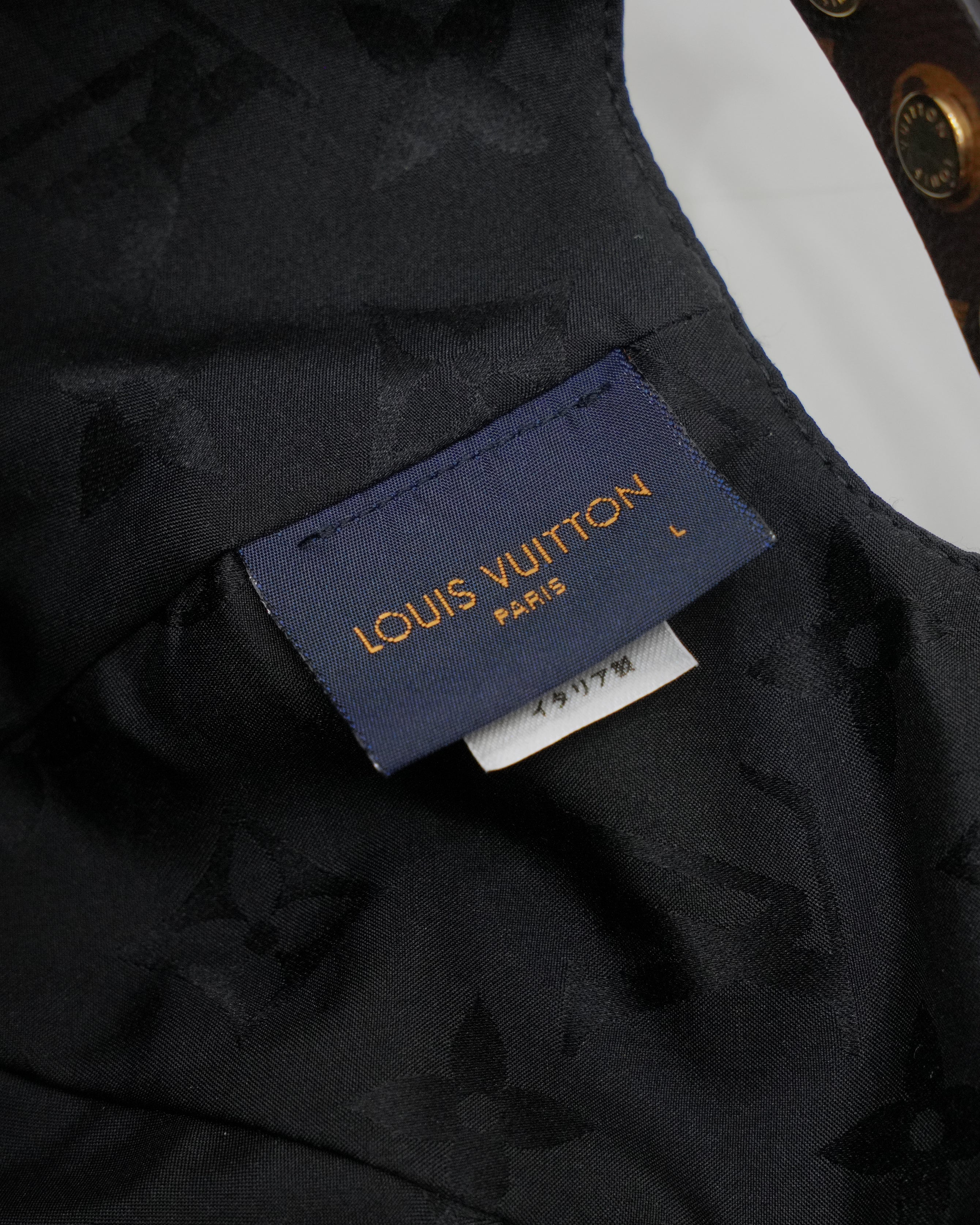 GET READY CAP BLACK × BROWN - SIZE L