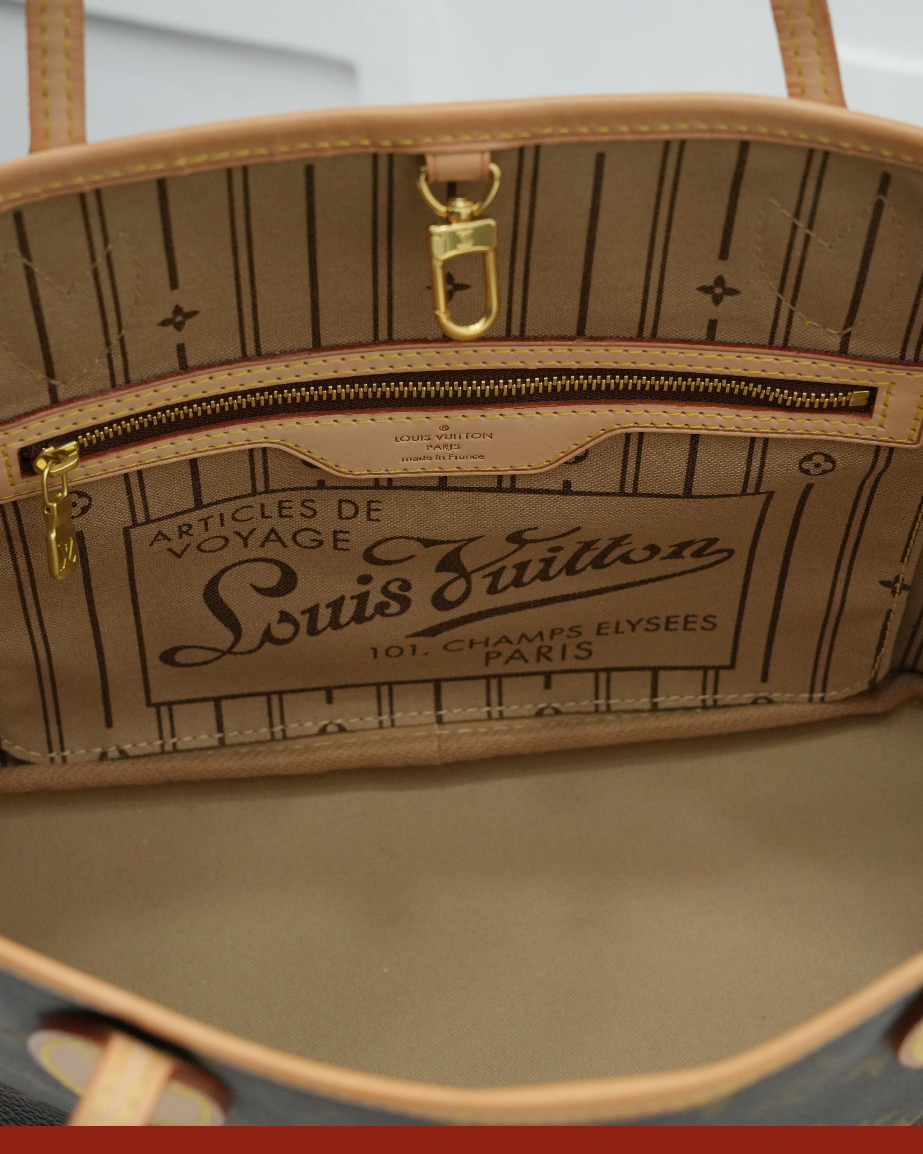 NEVERFULL PM MONOGRAM TOTEBAG