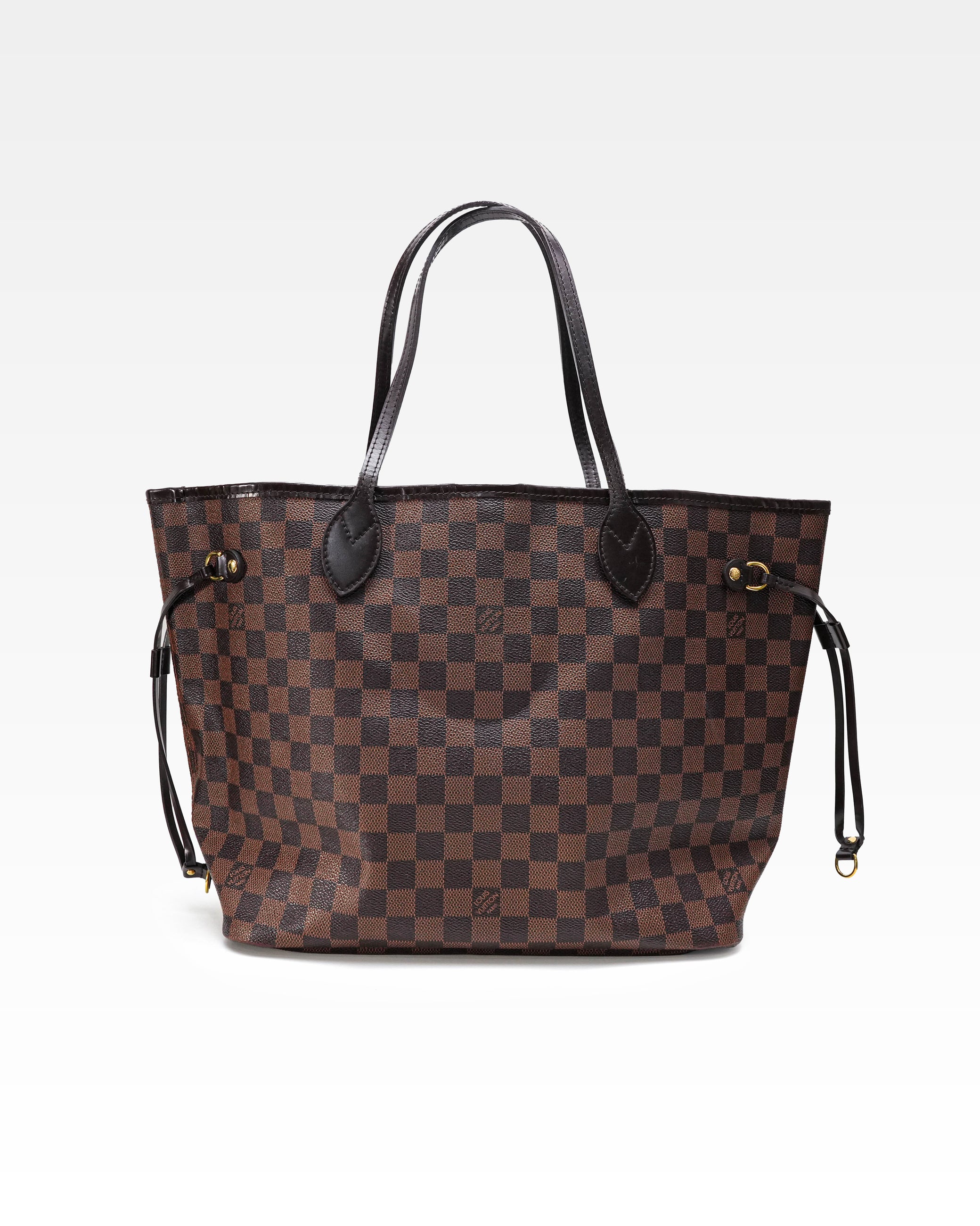NEVERFULL MM DAMIER EBENE TOTEBAG BROWN