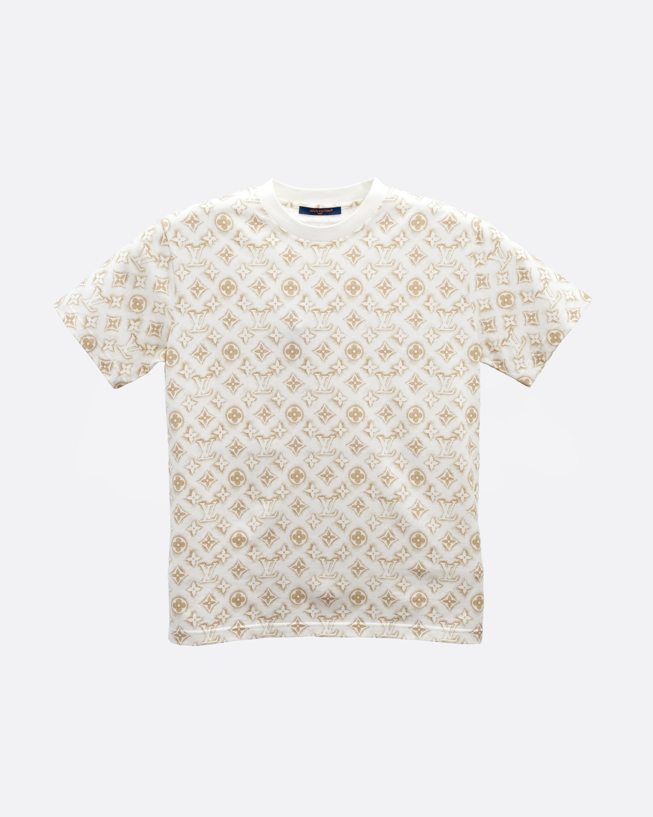 23AW COTTON T-SHIRT WHITE MONOGRAM SIZE M