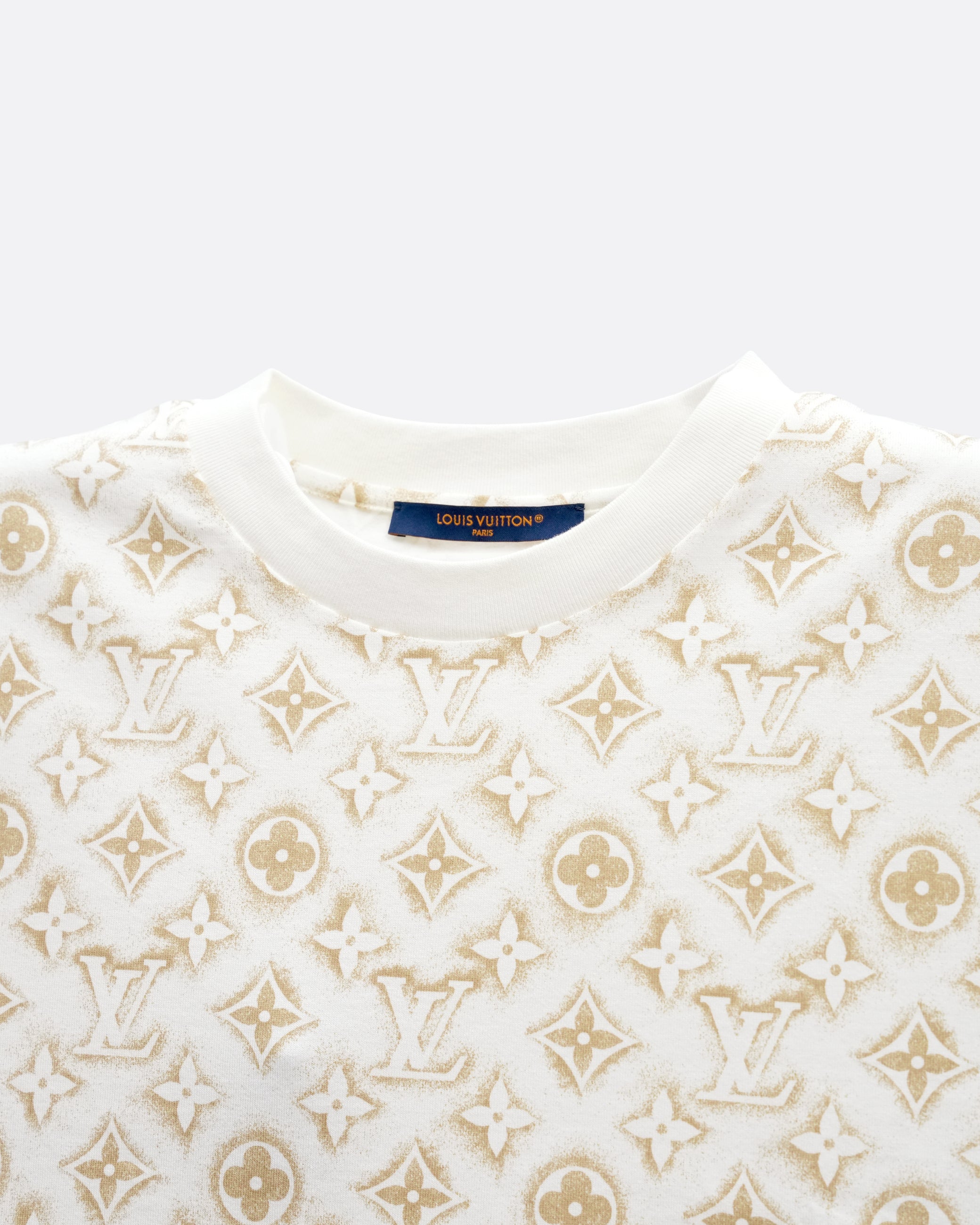 23AW COTTON T-SHIRT WHITE MONOGRAM SIZE M