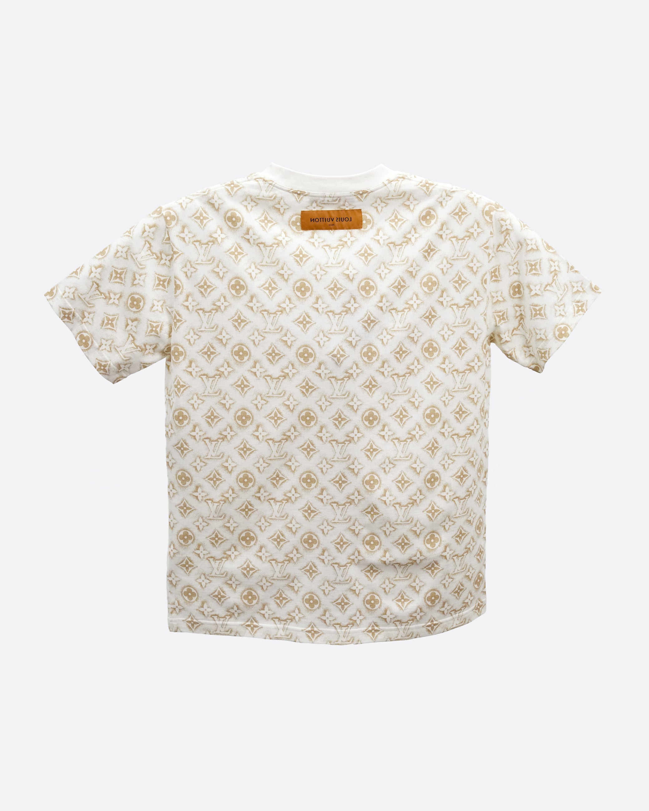 23AW COTTON T-SHIRT WHITE MONOGRAM SIZE M