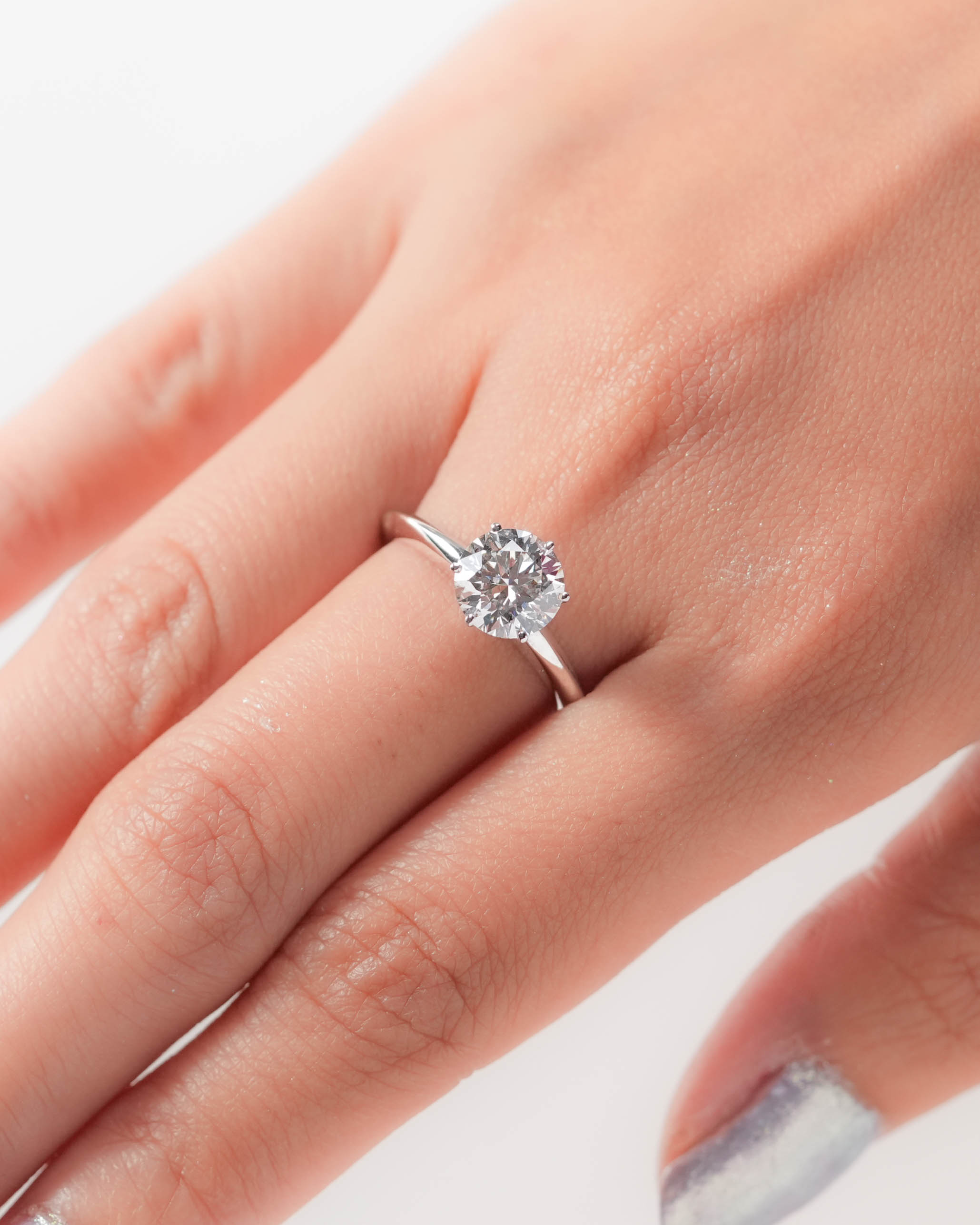 Lab Grown Diamond Round Ring