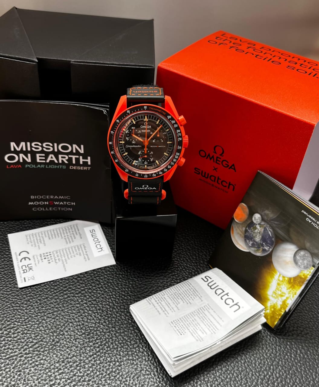 MOONSWATCH MISSION ON EARTH LAVA (2024)