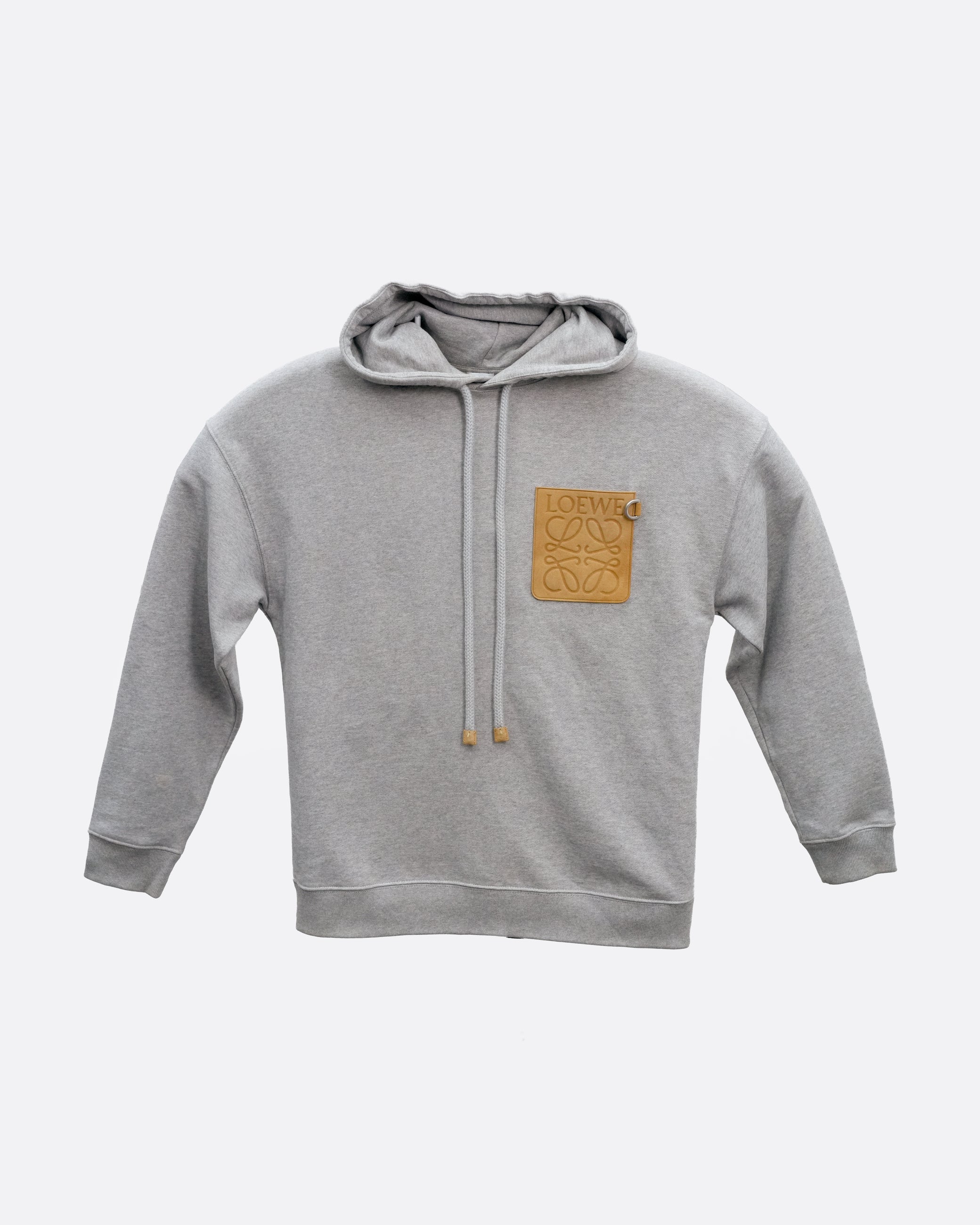 ANAGRAM COTTON HOODIE GRAY SIZE XS