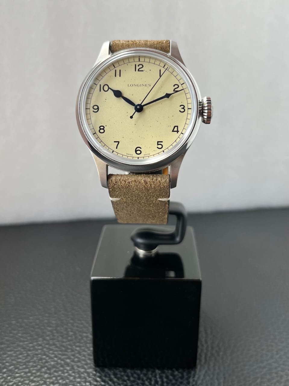 HERITAGE MILITARY 38.5MM STEEL SILVER DIAL (2019)