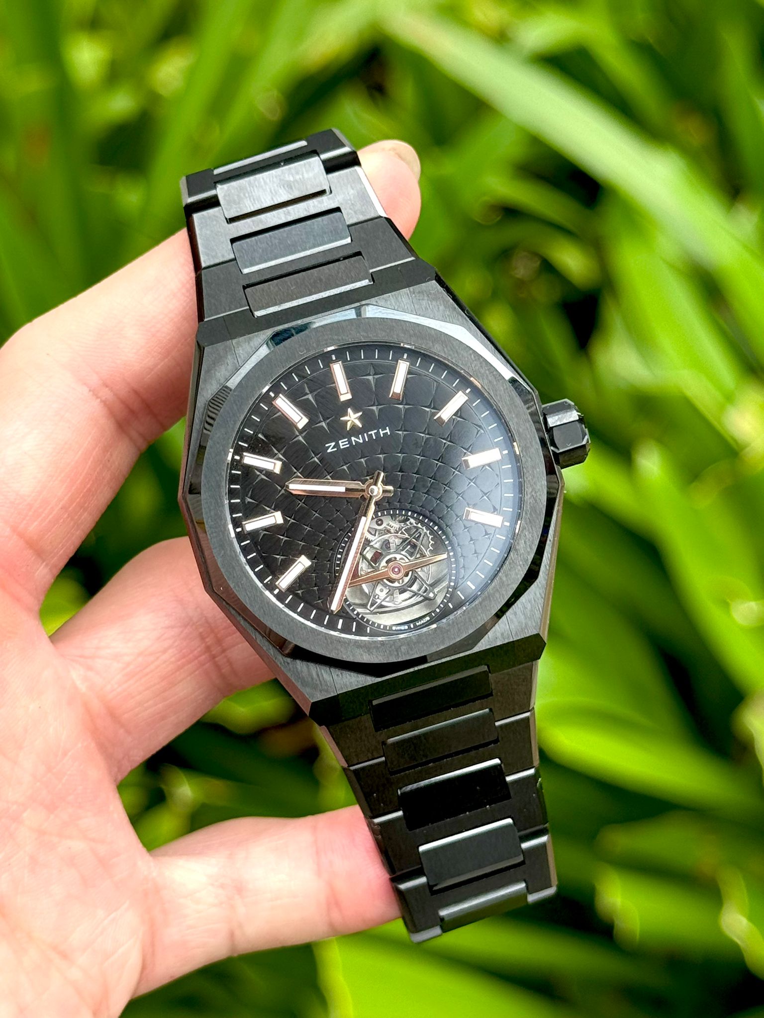 DEFY SKYLINE TOURBILLON BLACK CERAMIC BLACK DIAL (2024)