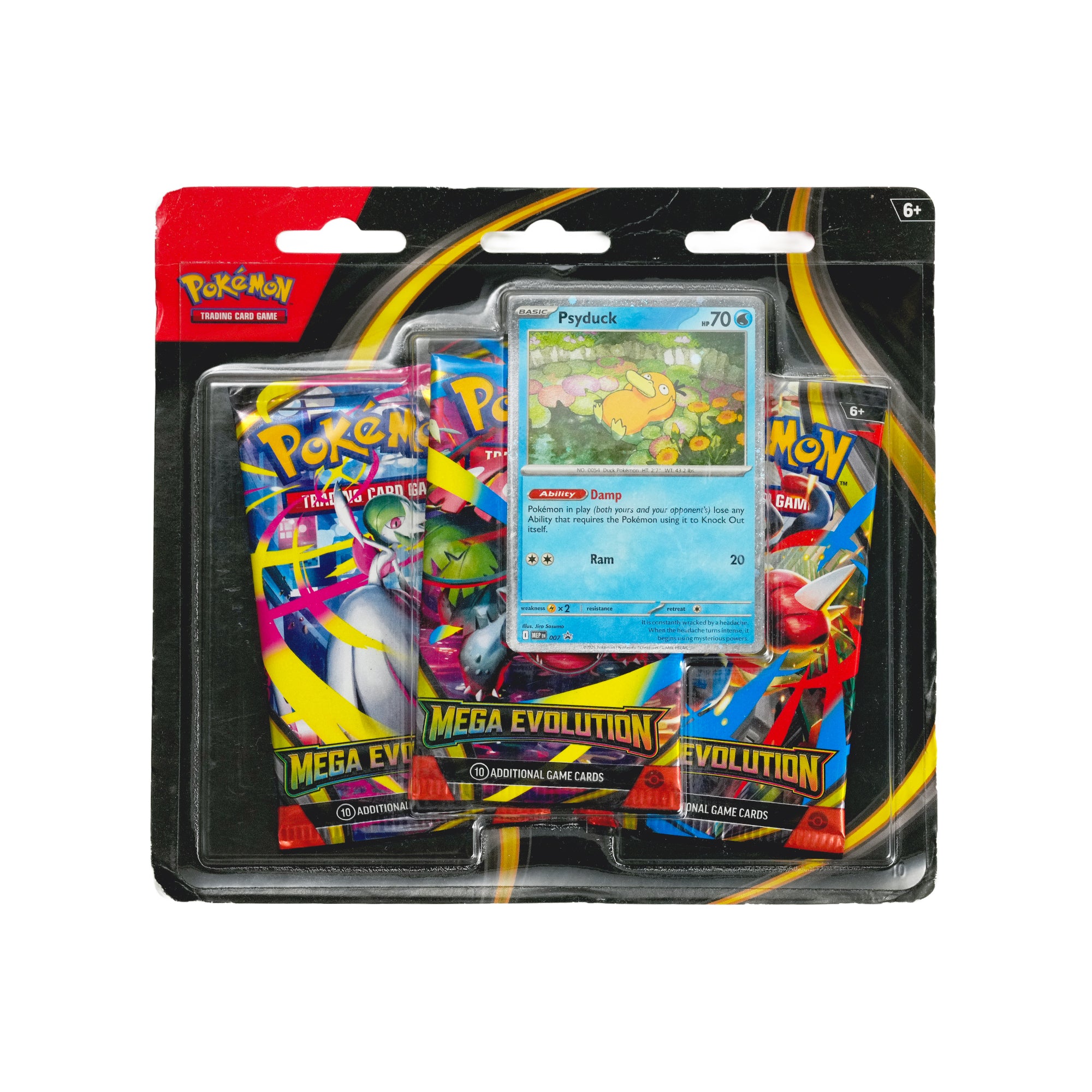 MEGA EVOLUTION 3 PACK BLISTER PSYDUCK