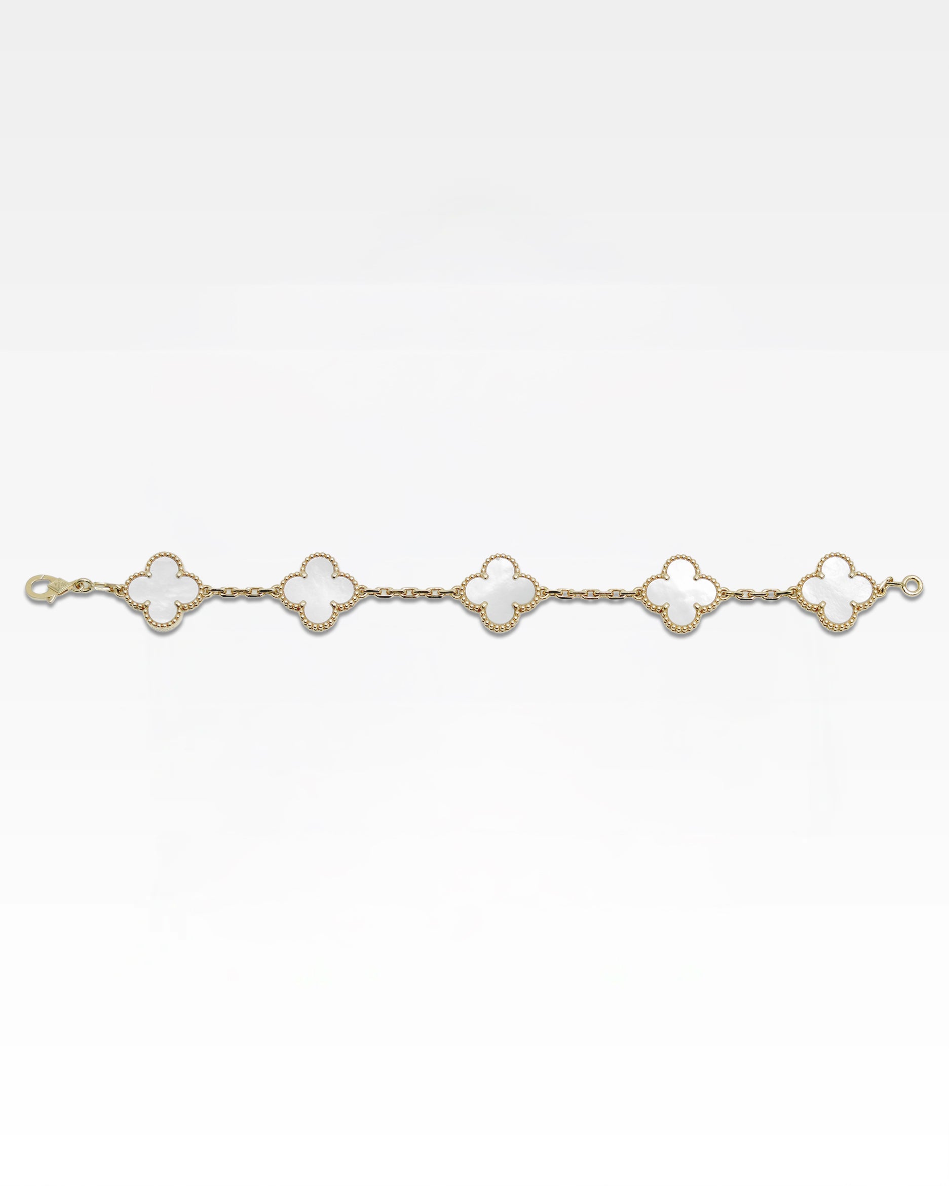 VINTAGE ALHAMBRA 5-MOTIFS MOTHER OF PEARL BRACELET (2024)