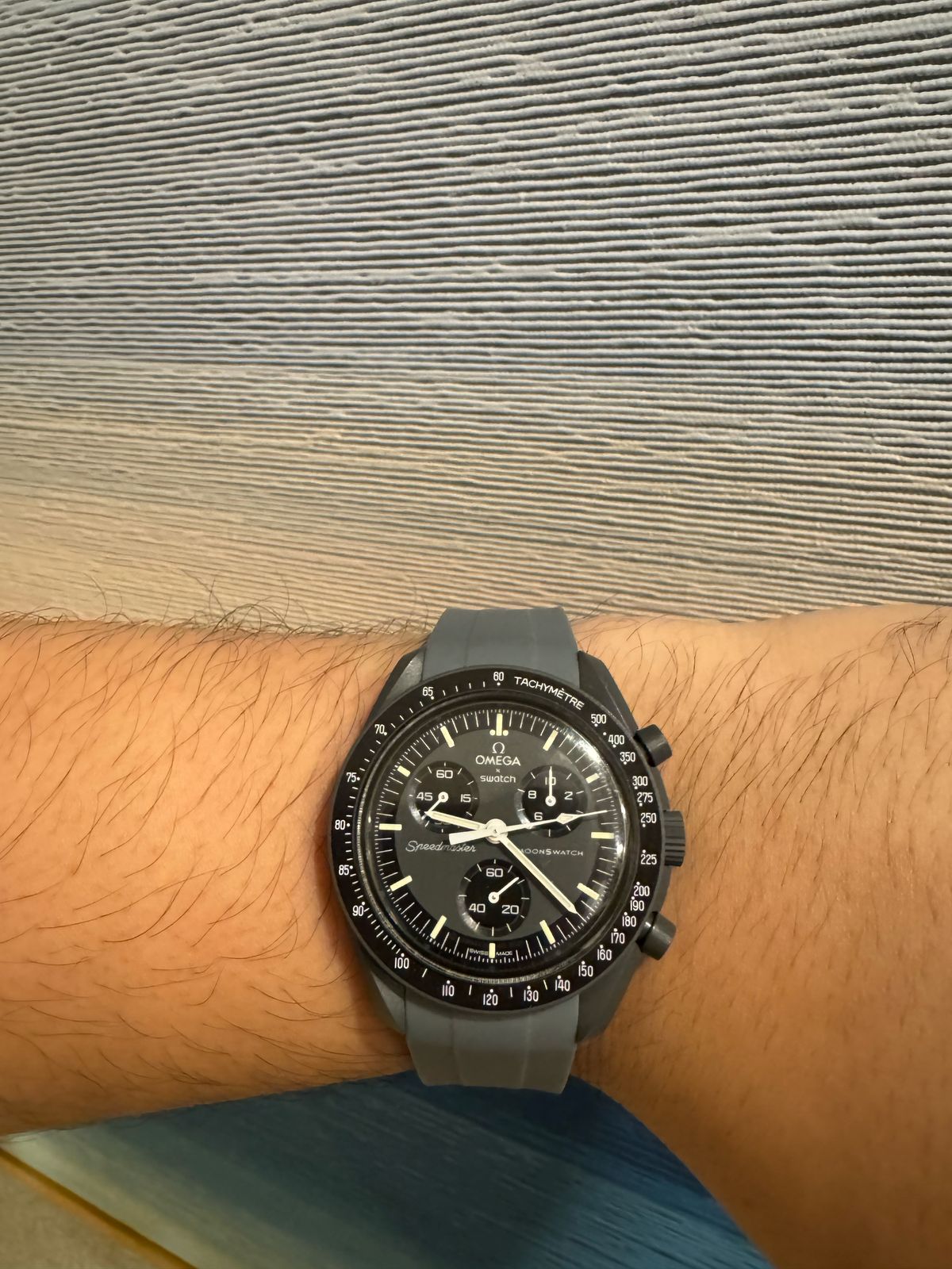 MOONSWATCH MISSION TO MERCURY 42MM AFTERMARKET RUBBER STRAP (2023)