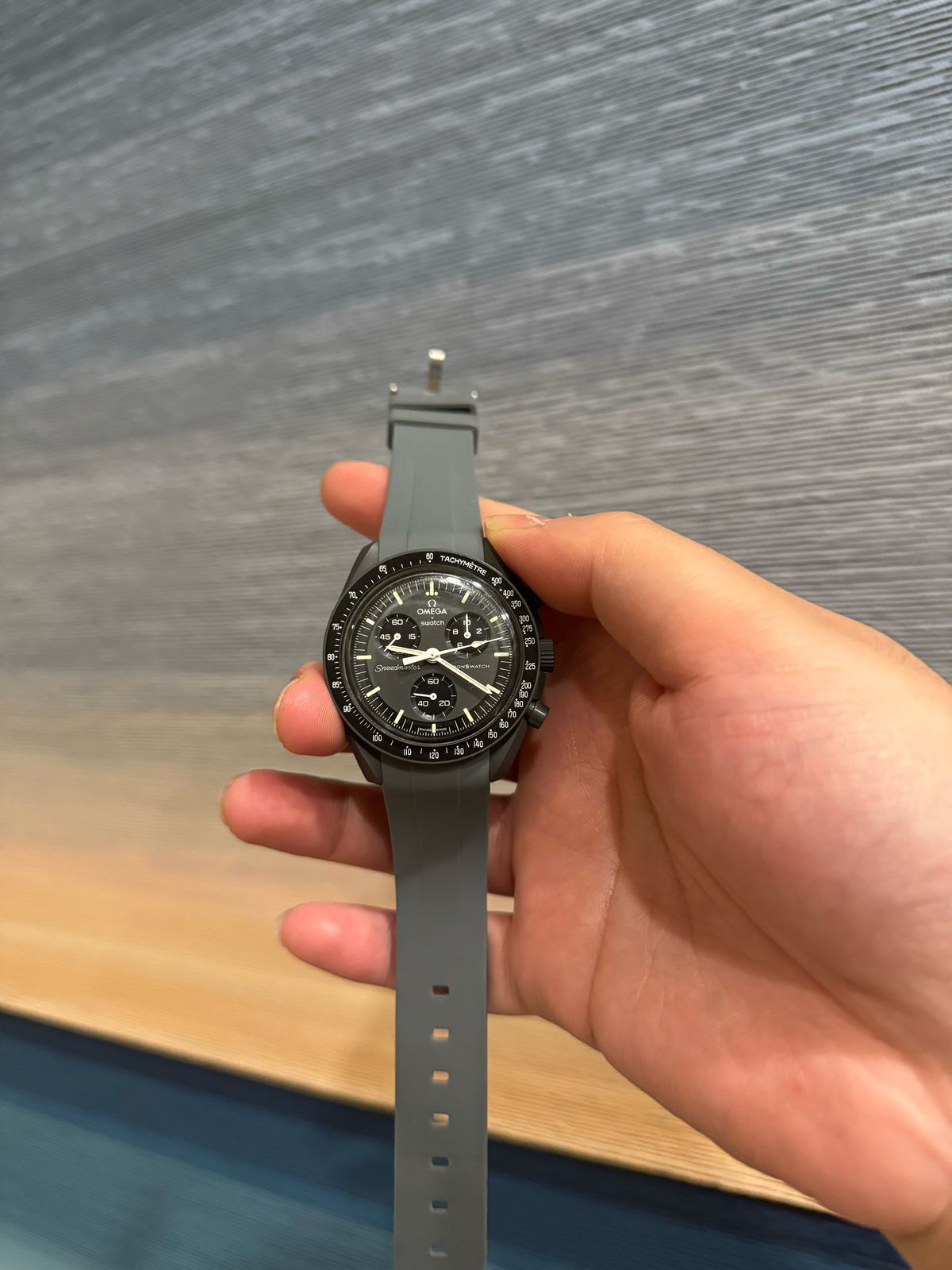 MOONSWATCH MISSION TO MERCURY 42MM AFTERMARKET RUBBER STRAP (2023)