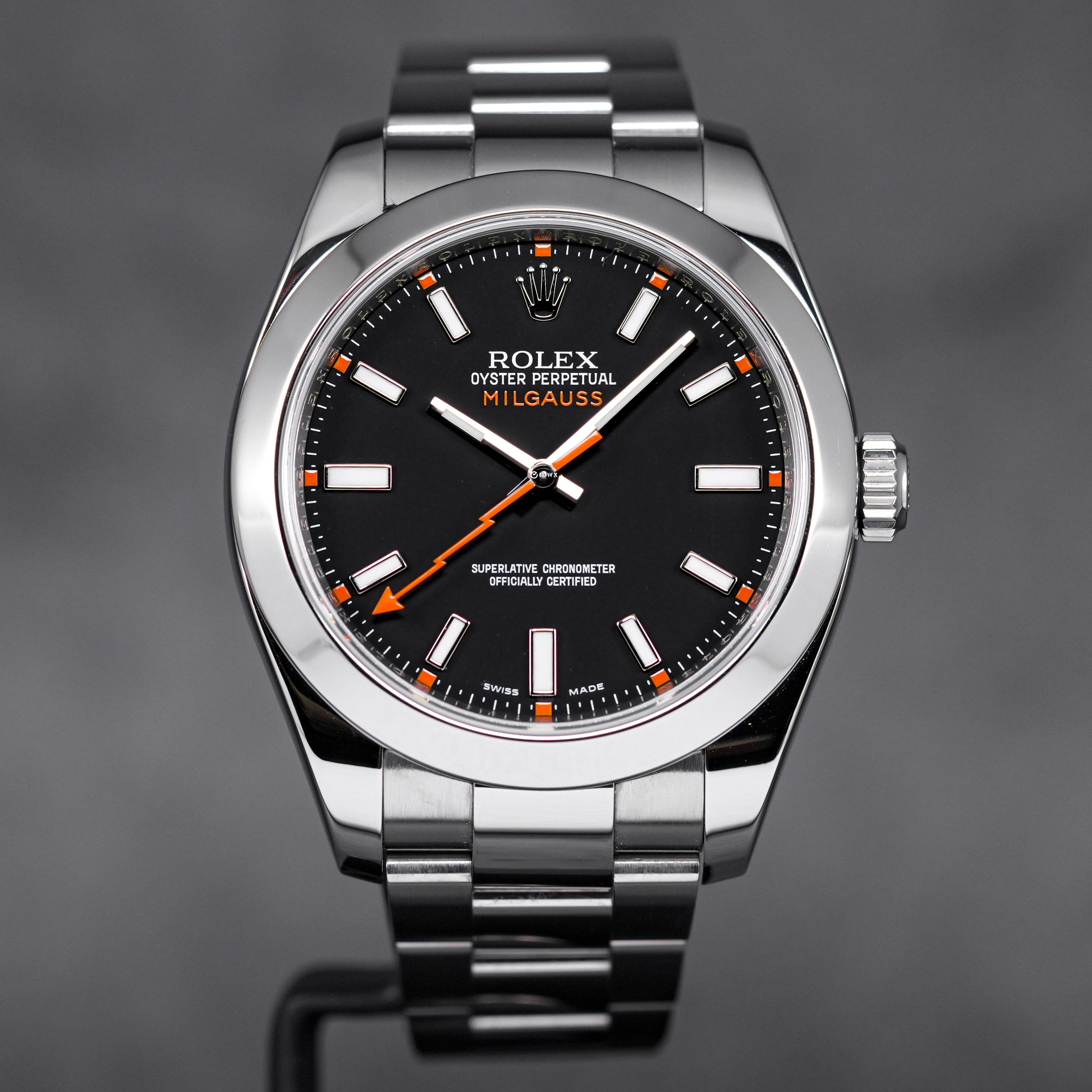 MILGAUSS BLACK DIAL 116400 (2010)