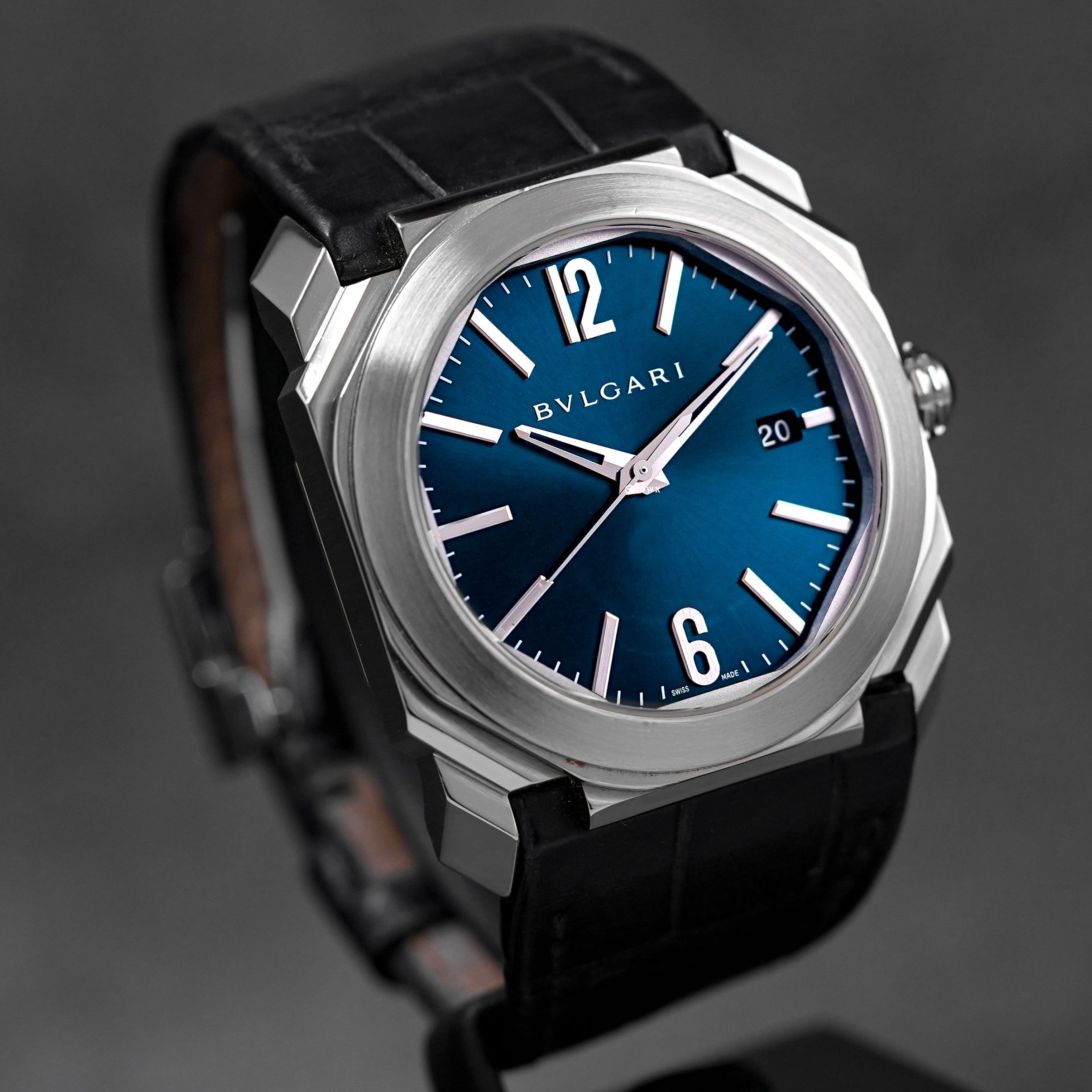 OCTO SOLOTEMPO STEEL BLUE DIAL (2015)