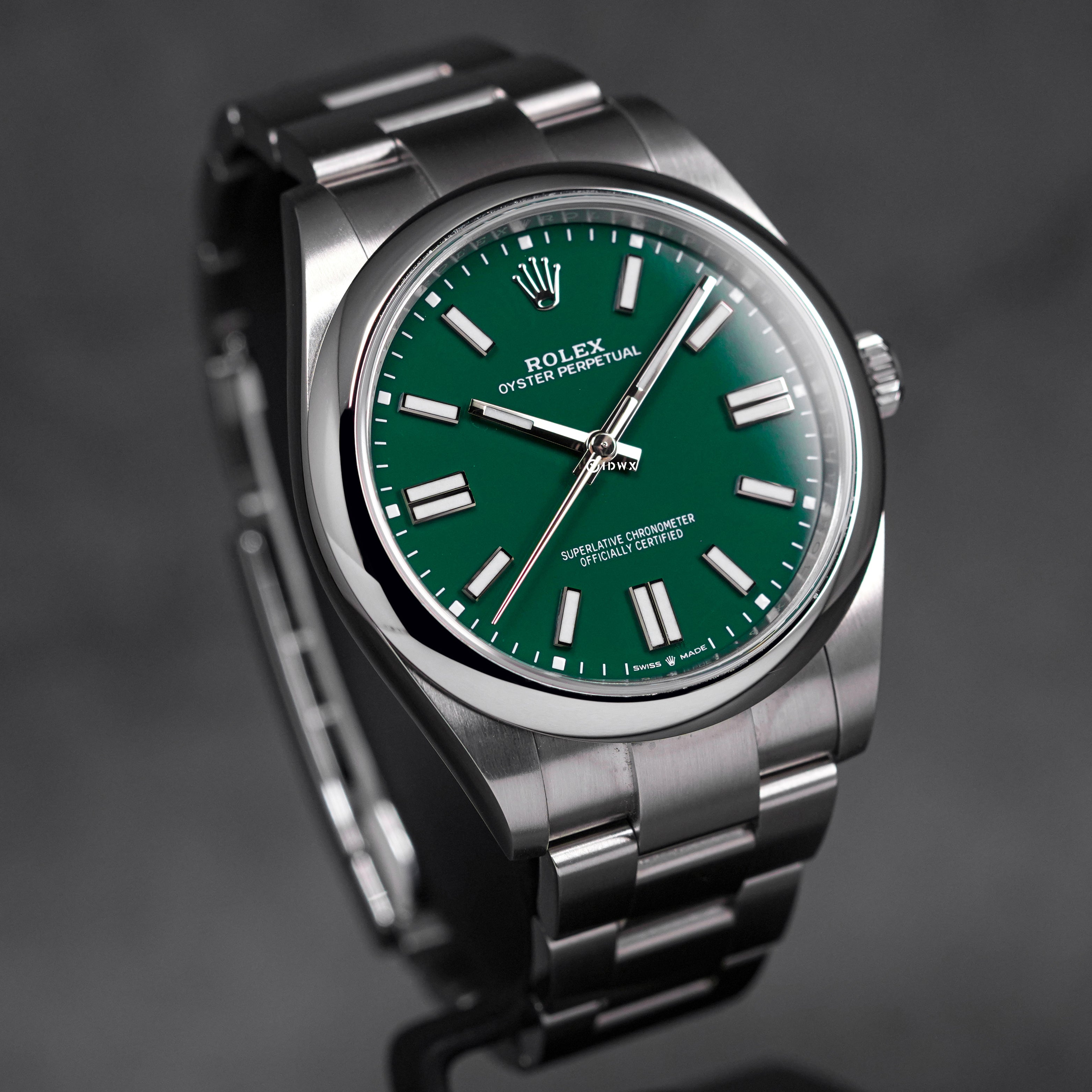 OYSTER PERPETUAL 41MM GREEN DIAL (2023)