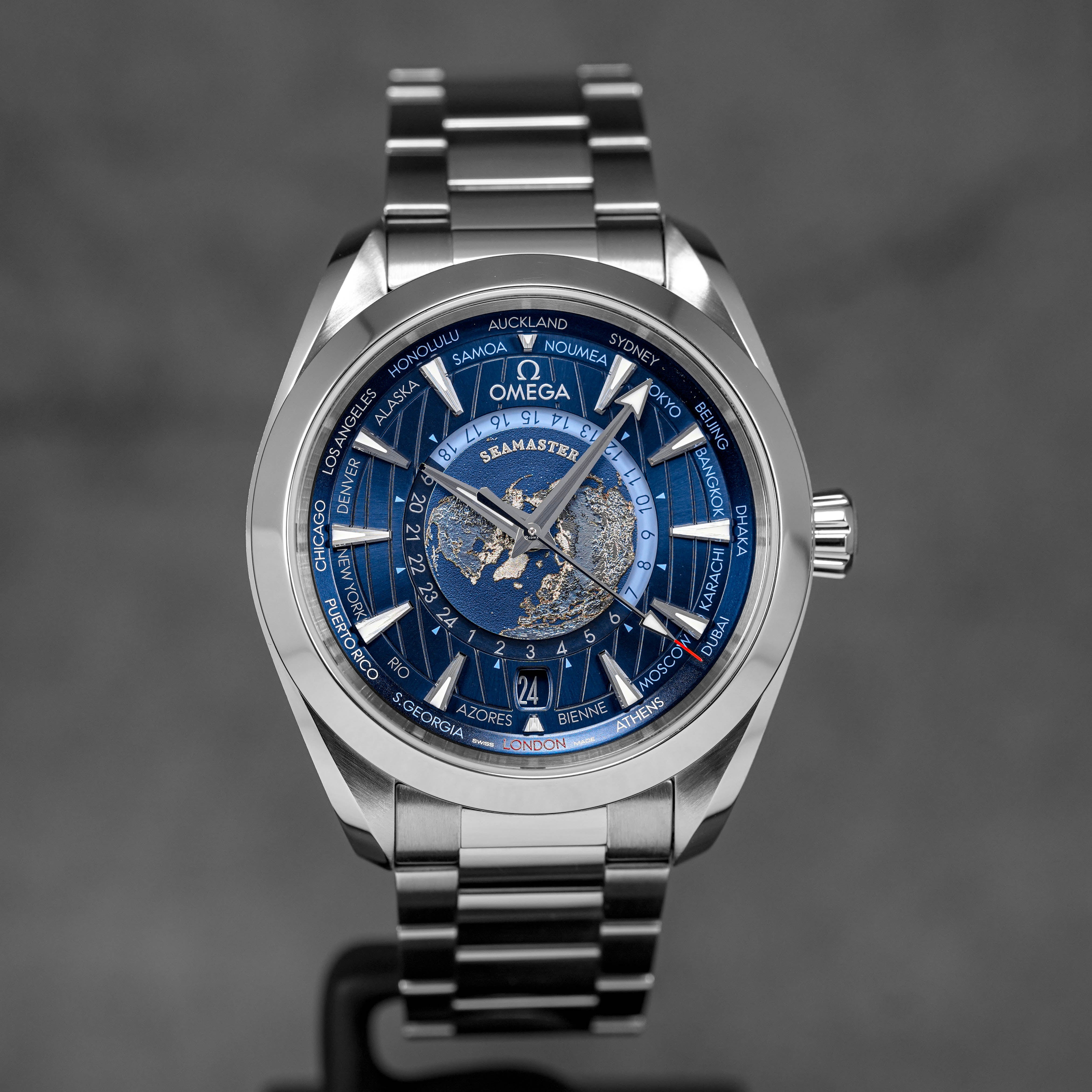 Harga Omega Seamaster Aqua Terra Worldtimer Blue