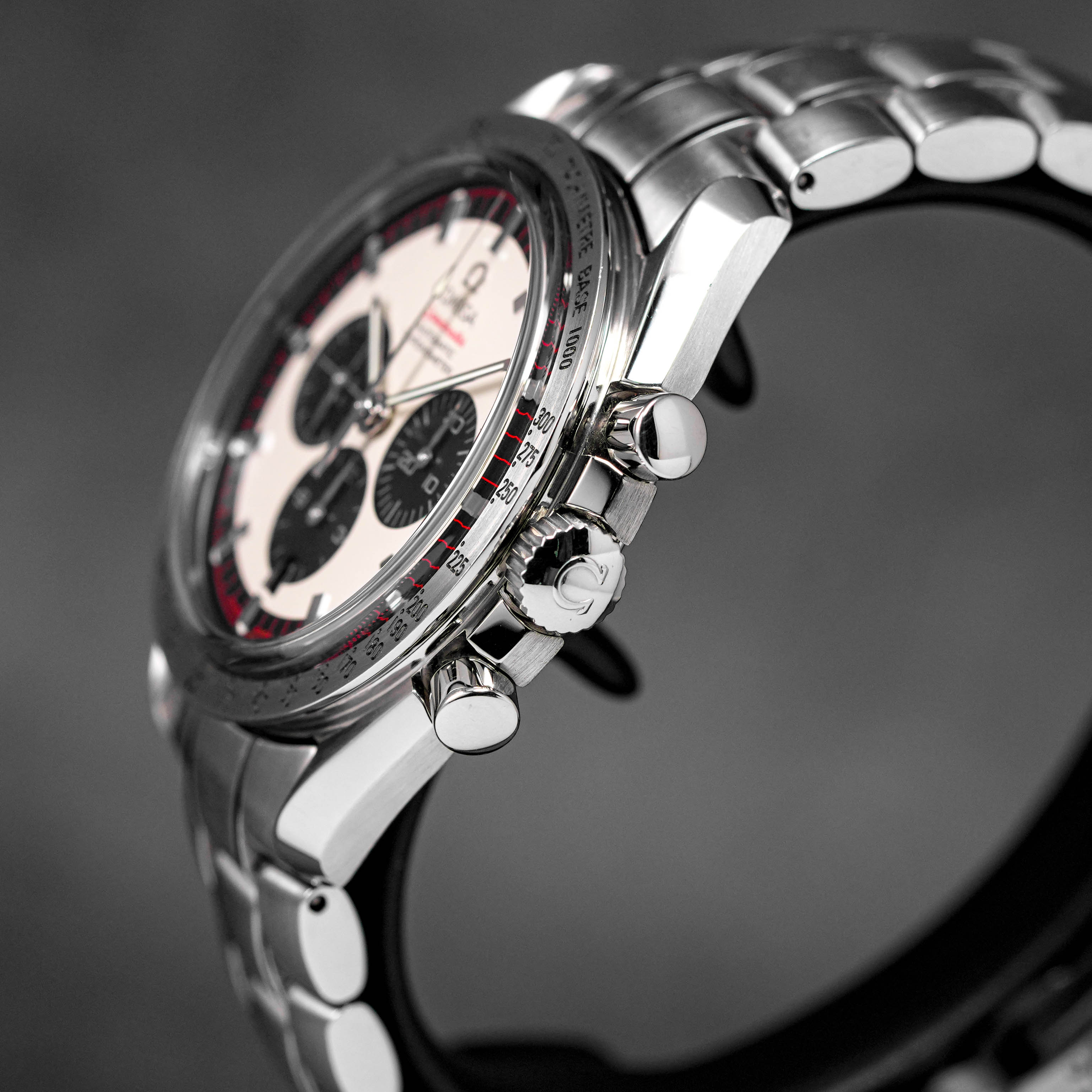 SPEEDMASTER SCHUMACHER 'THE LEGEND' PANDA DIAL LIMITED EDITION (UNDATED)