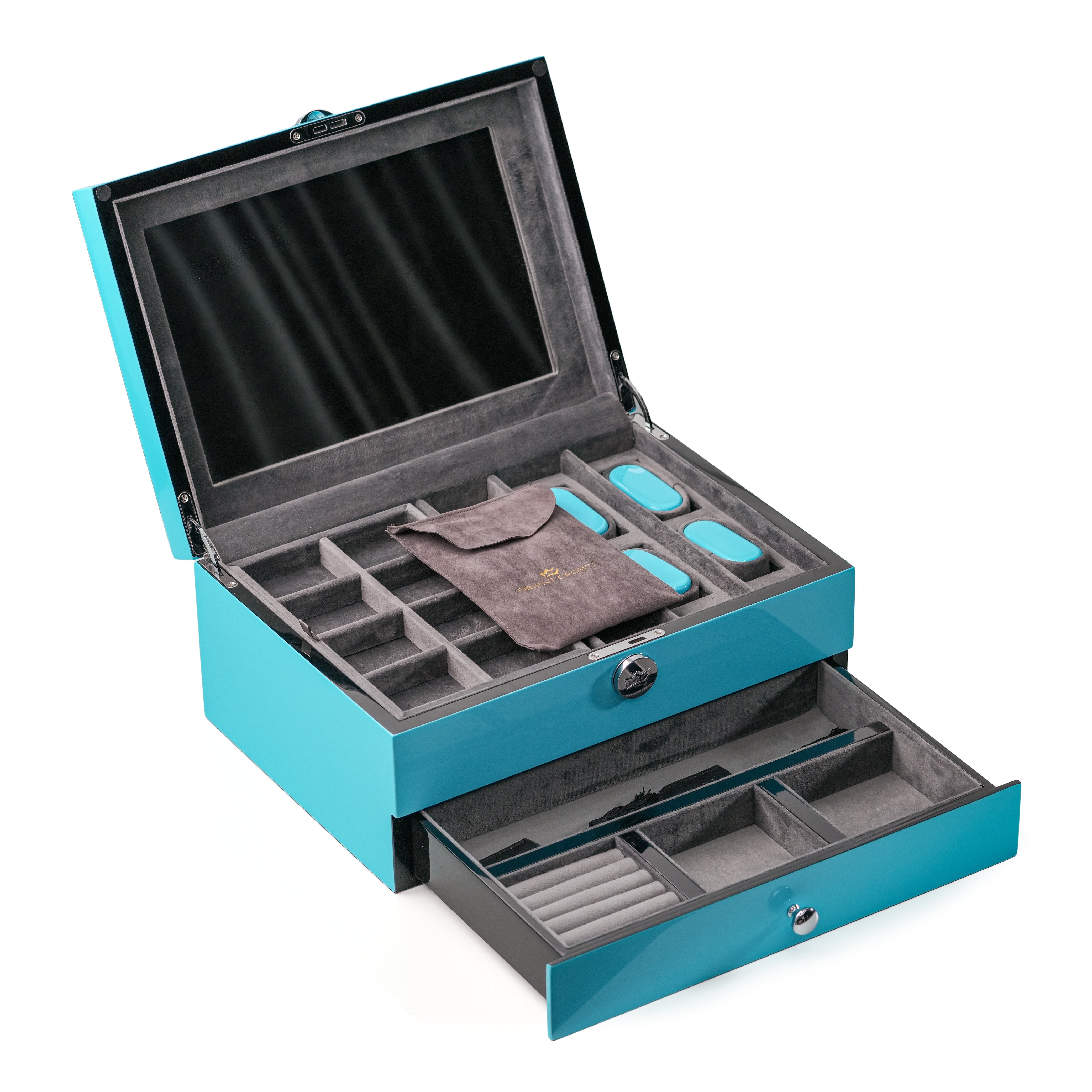 RIVVA JEWELRY BOX TIFFANY BLUE