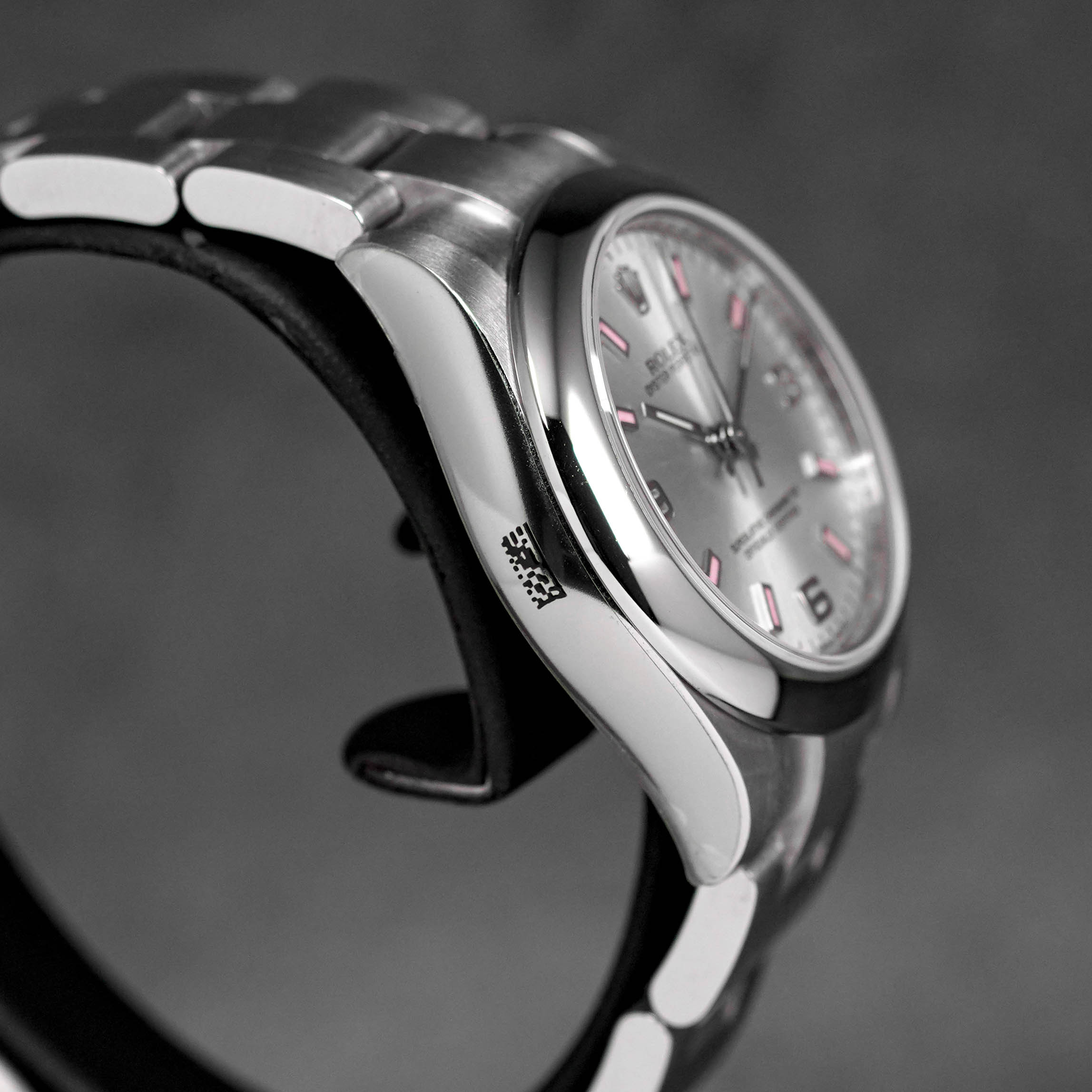 Oyster Perpetual Silver Pink