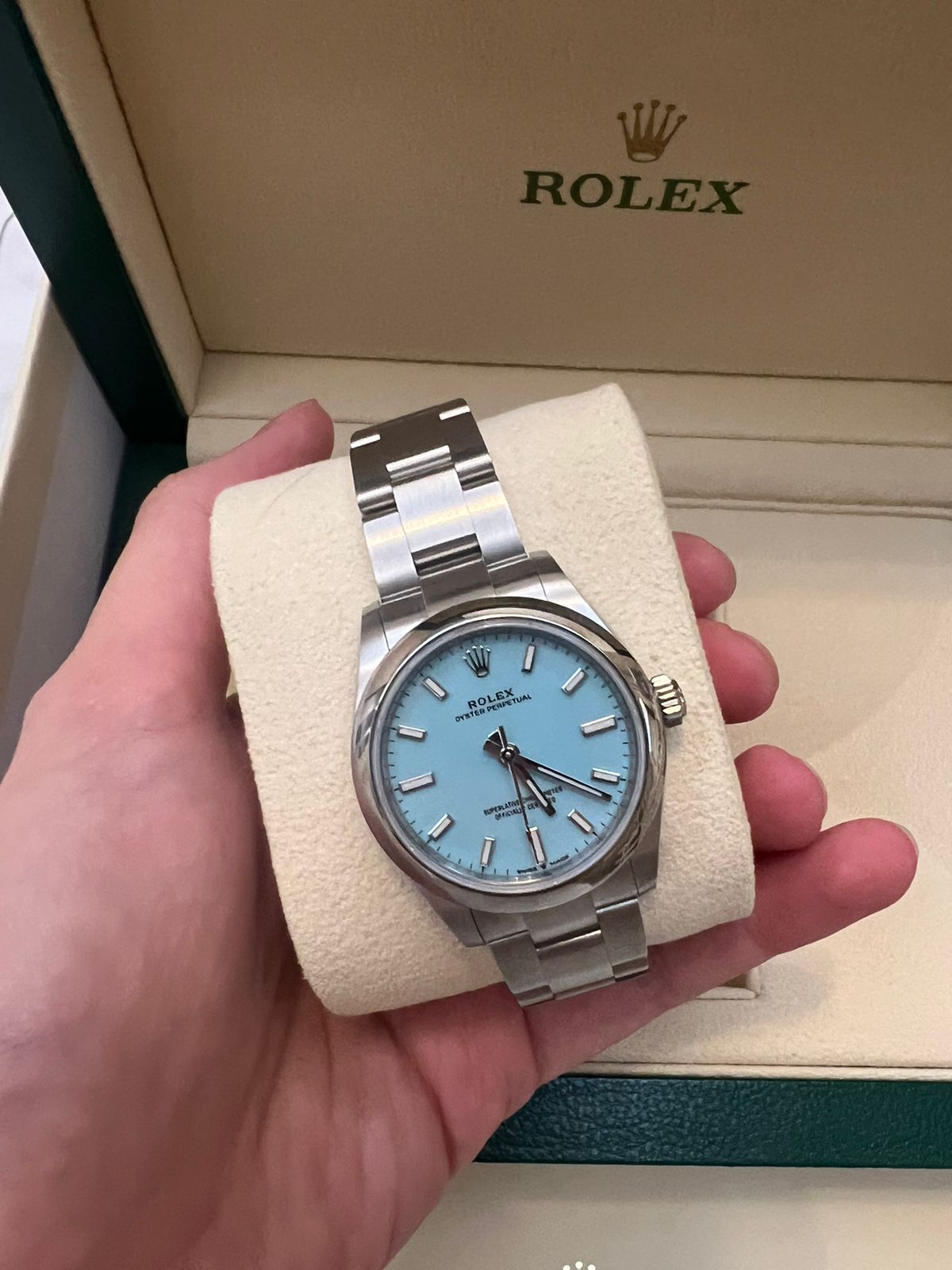 OYSTER PERPETUAL 31MM TIFFANY DIAL (2023)