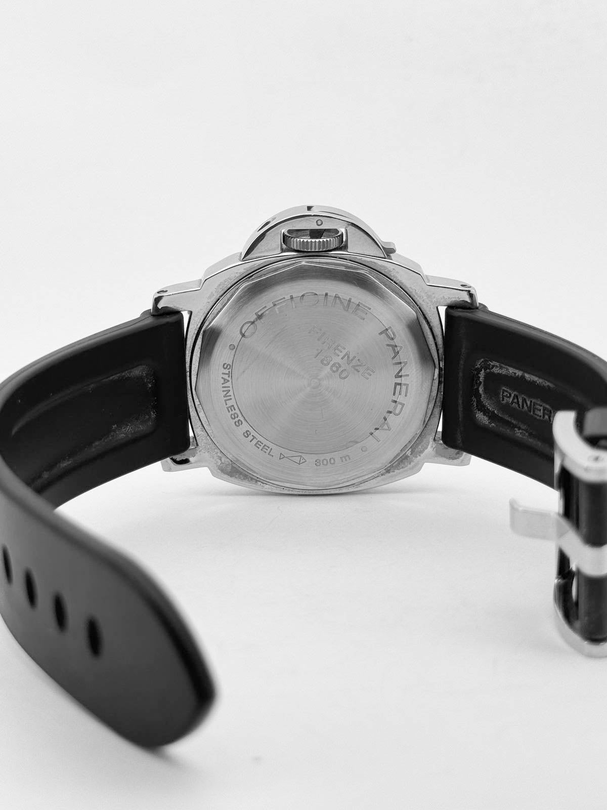 LUMINOR MARINA LOGO 44MM BLACK DIAL PAM 631 (2018)