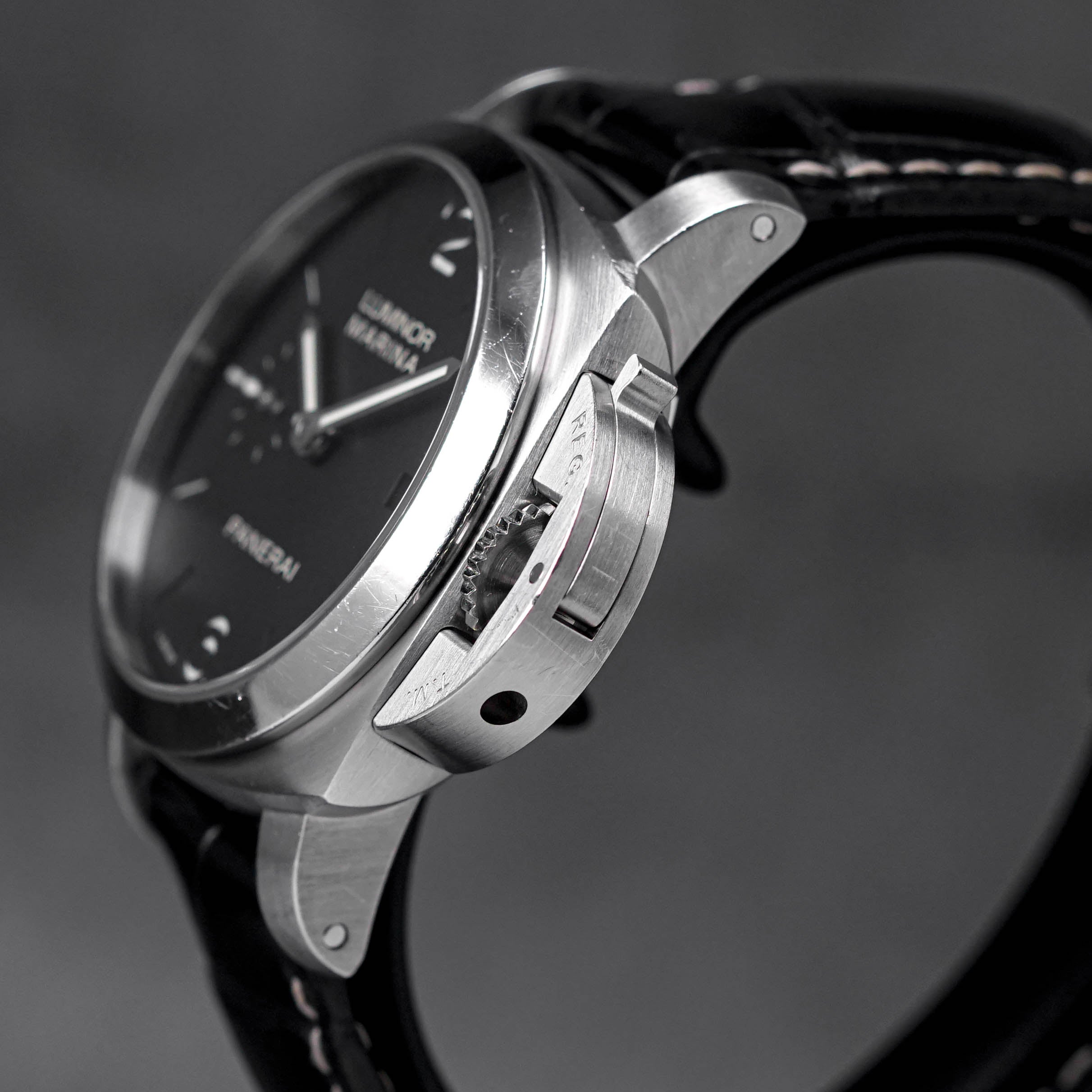 LUMINOR MARINA 1950 3 DAYS 42MM STEEL BLACK DIAL PAM 392 (2013)