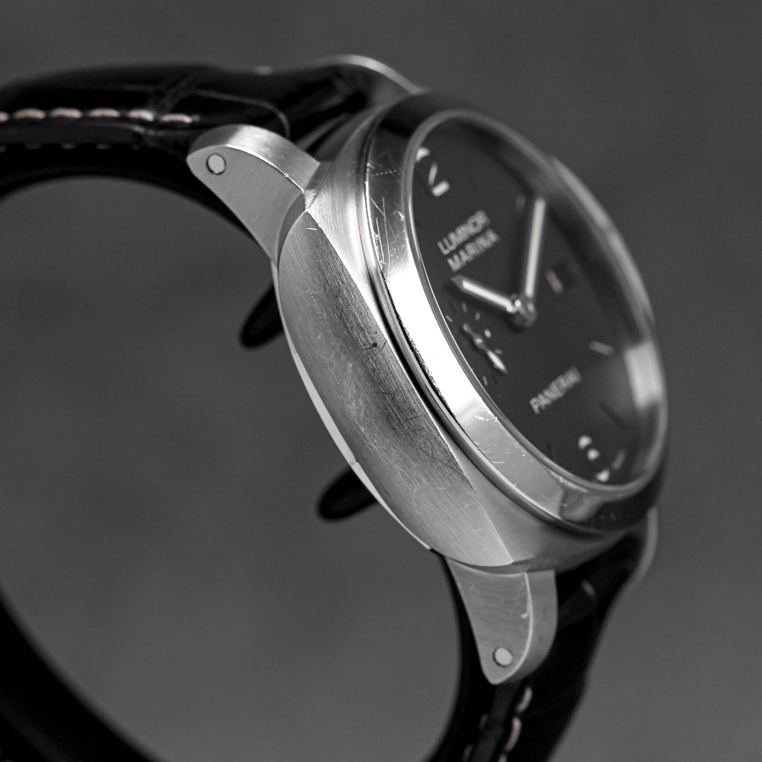 LUMINOR MARINA 1950 3 DAYS 42MM STEEL BLACK DIAL PAM 392 (2013)