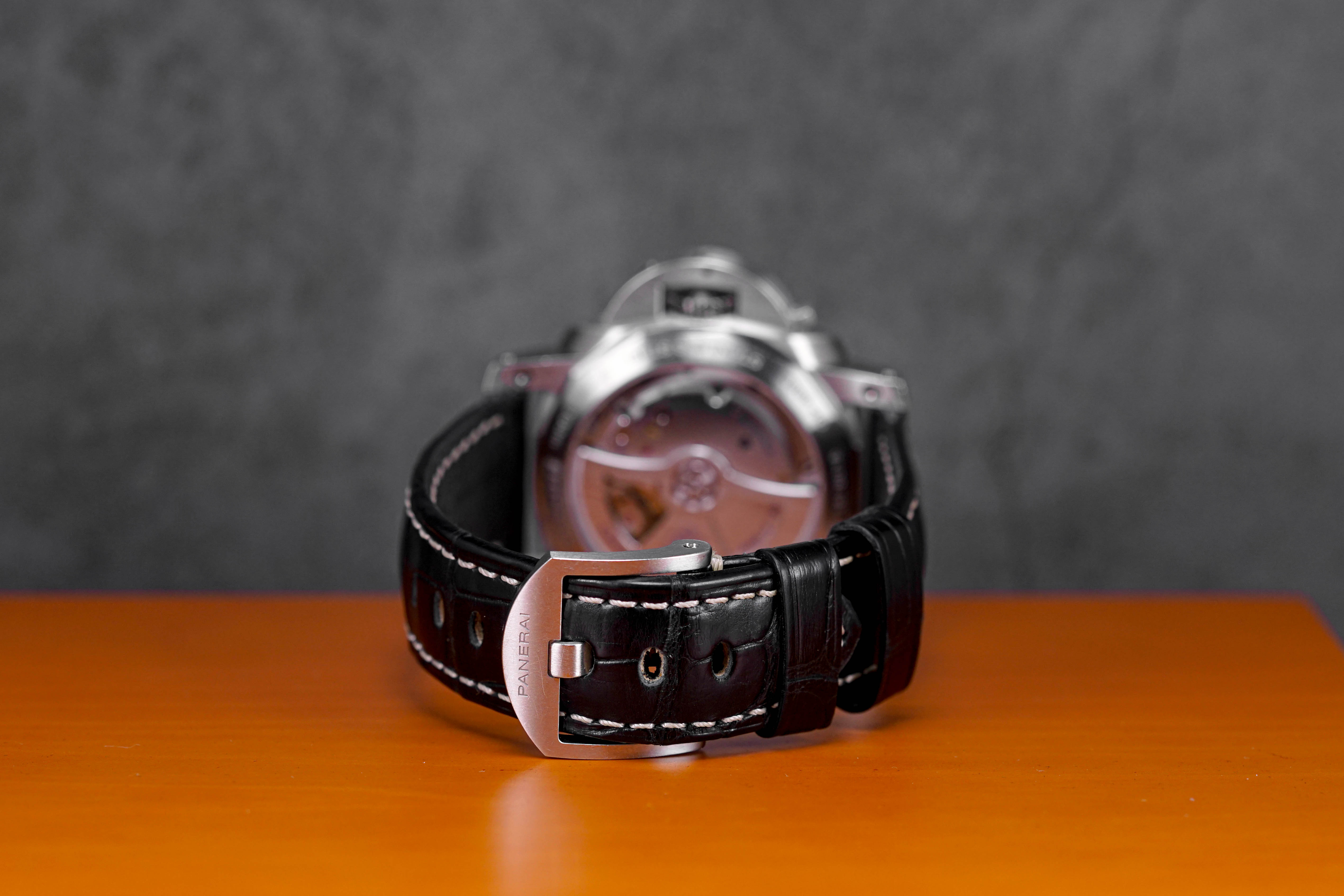 LUMINOR MARINA 1950 3 DAYS 42MM STEEL BLACK DIAL PAM 392 (2013)