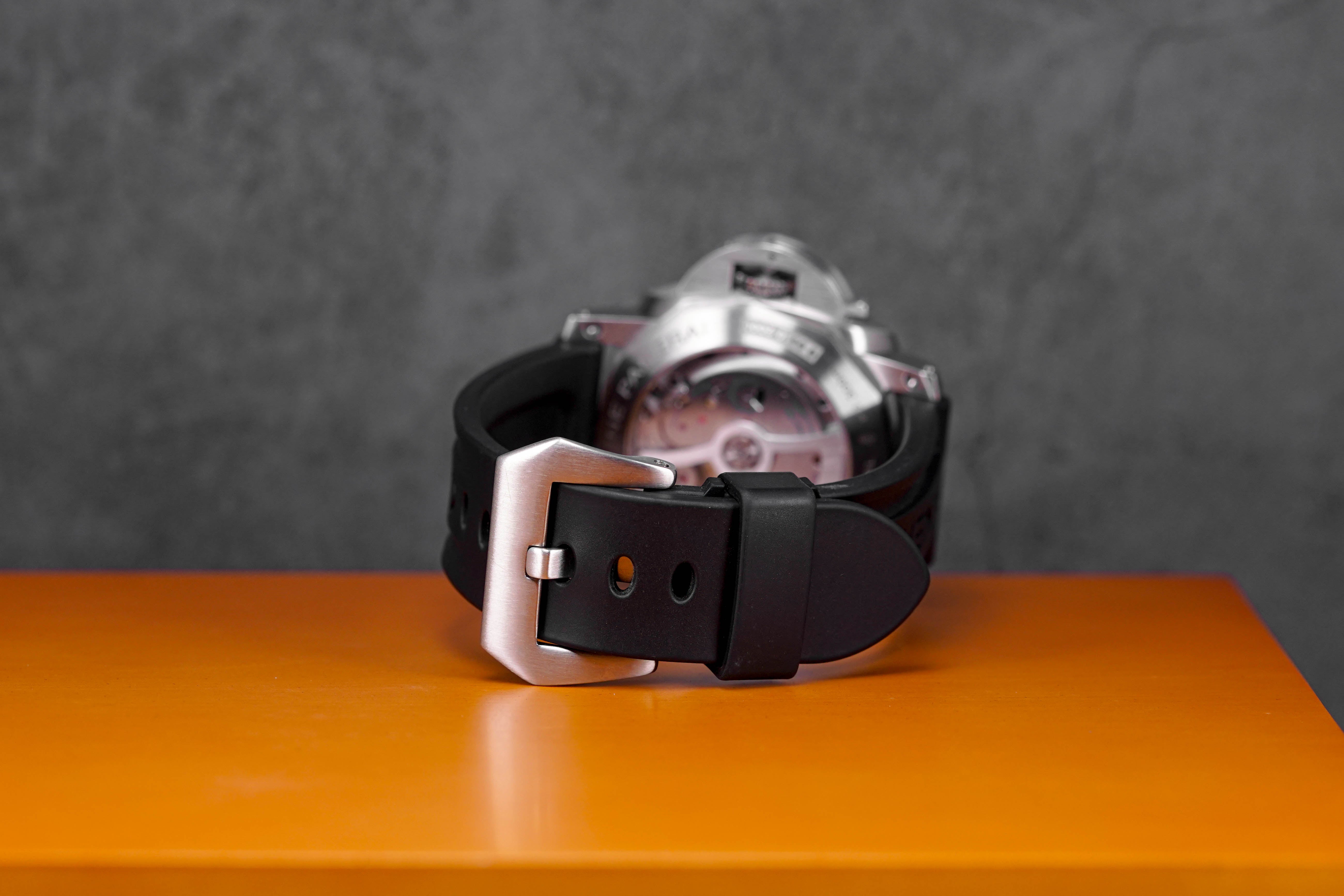 LUMINOR GMT 1950 3 DAYS 44MM STEEL BLACK DIAL PAM 320 (2012)