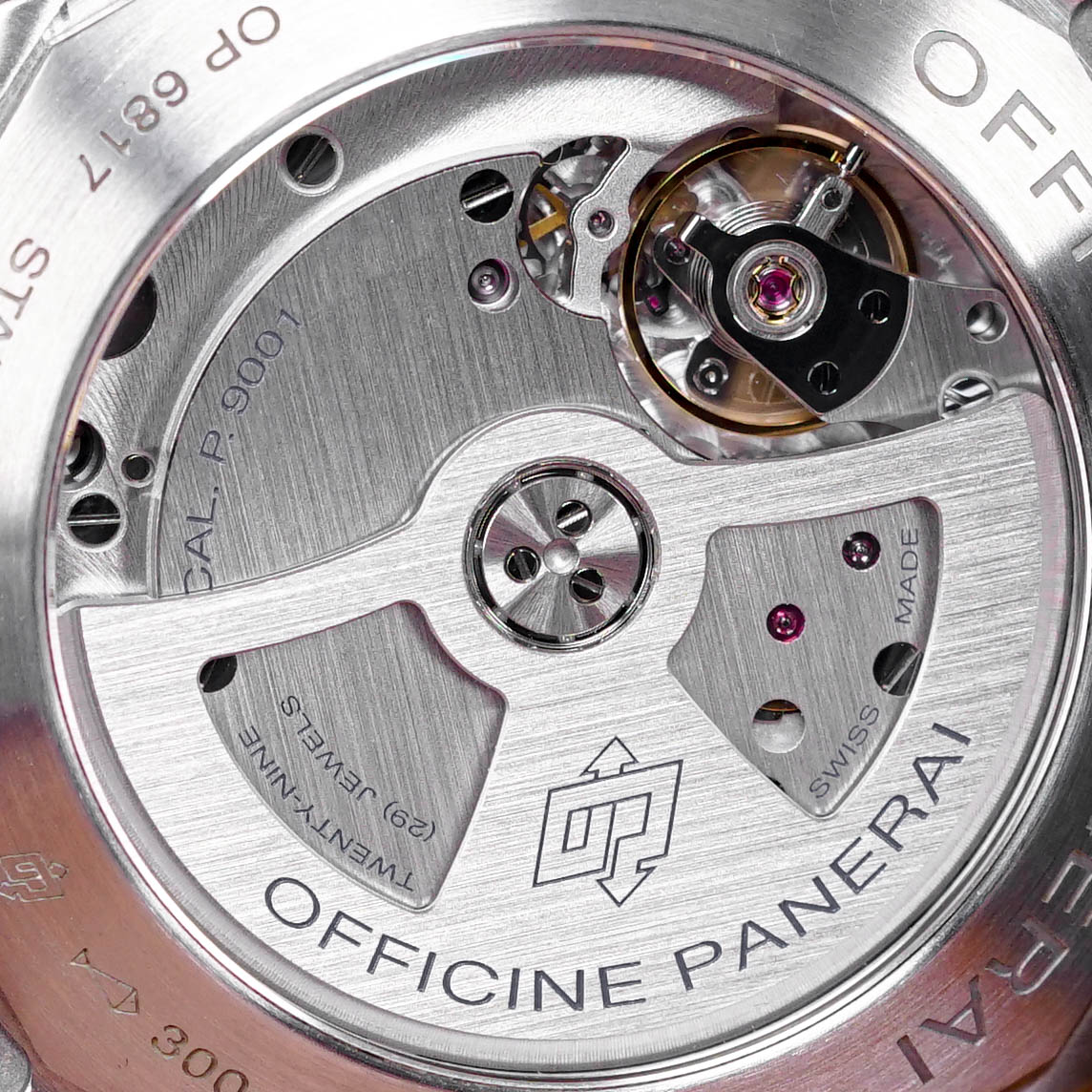 LUMINOR GMT 1950 3 DAYS 44MM STEEL BLACK DIAL PAM 320 (2012)