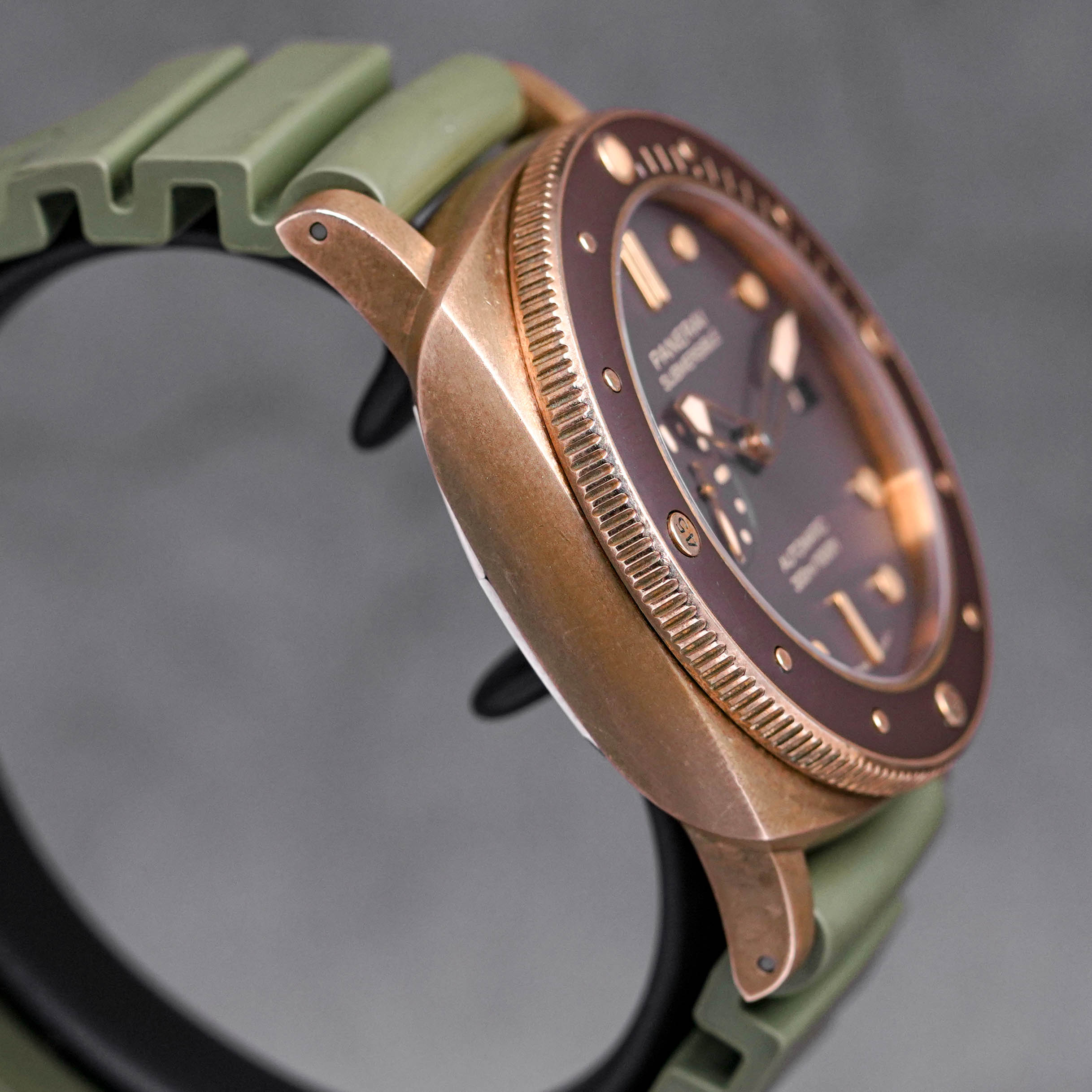 LUMINOR SUBMERSIBLE 3 DAYS BRONZO BROWN DIAL PAM 968 (2019)