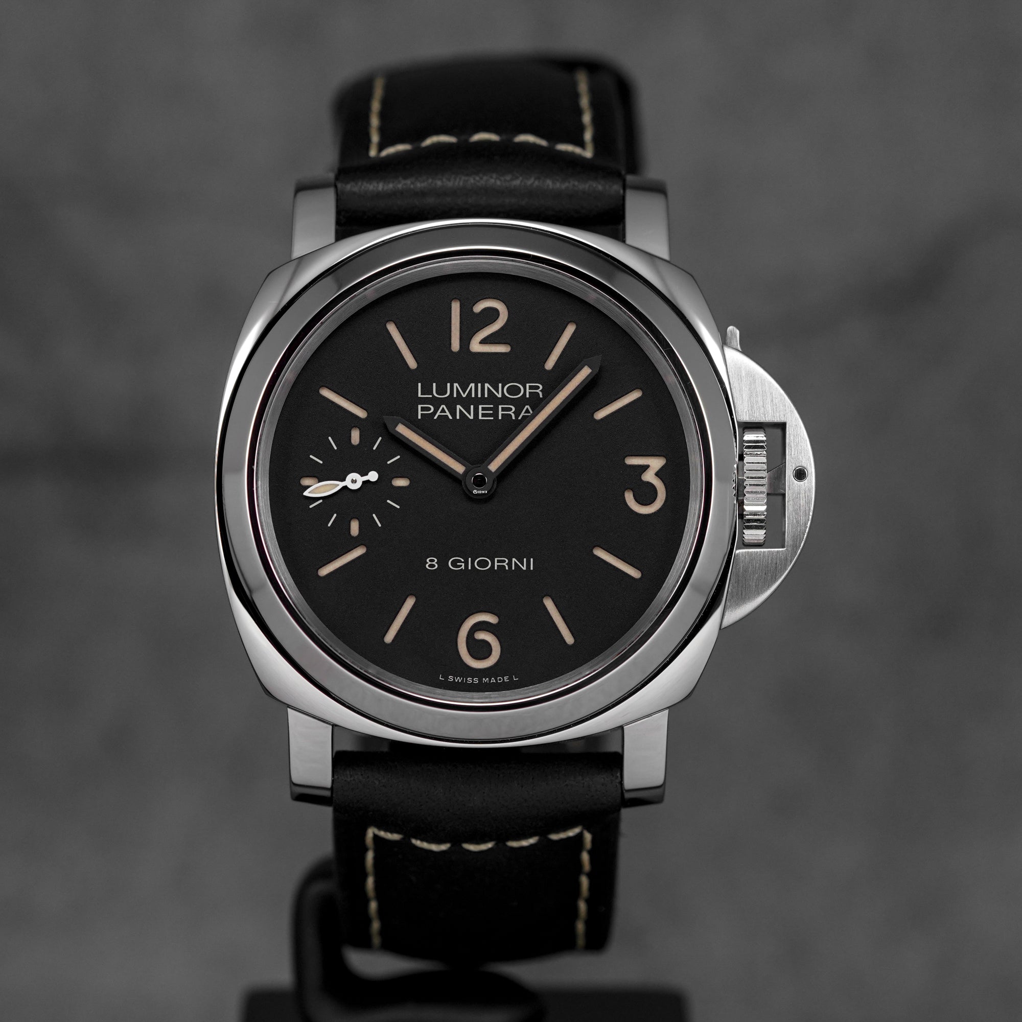 LUMINOR 8 GIORNI 44MM BLACK DIAL PAM 915 (2022)