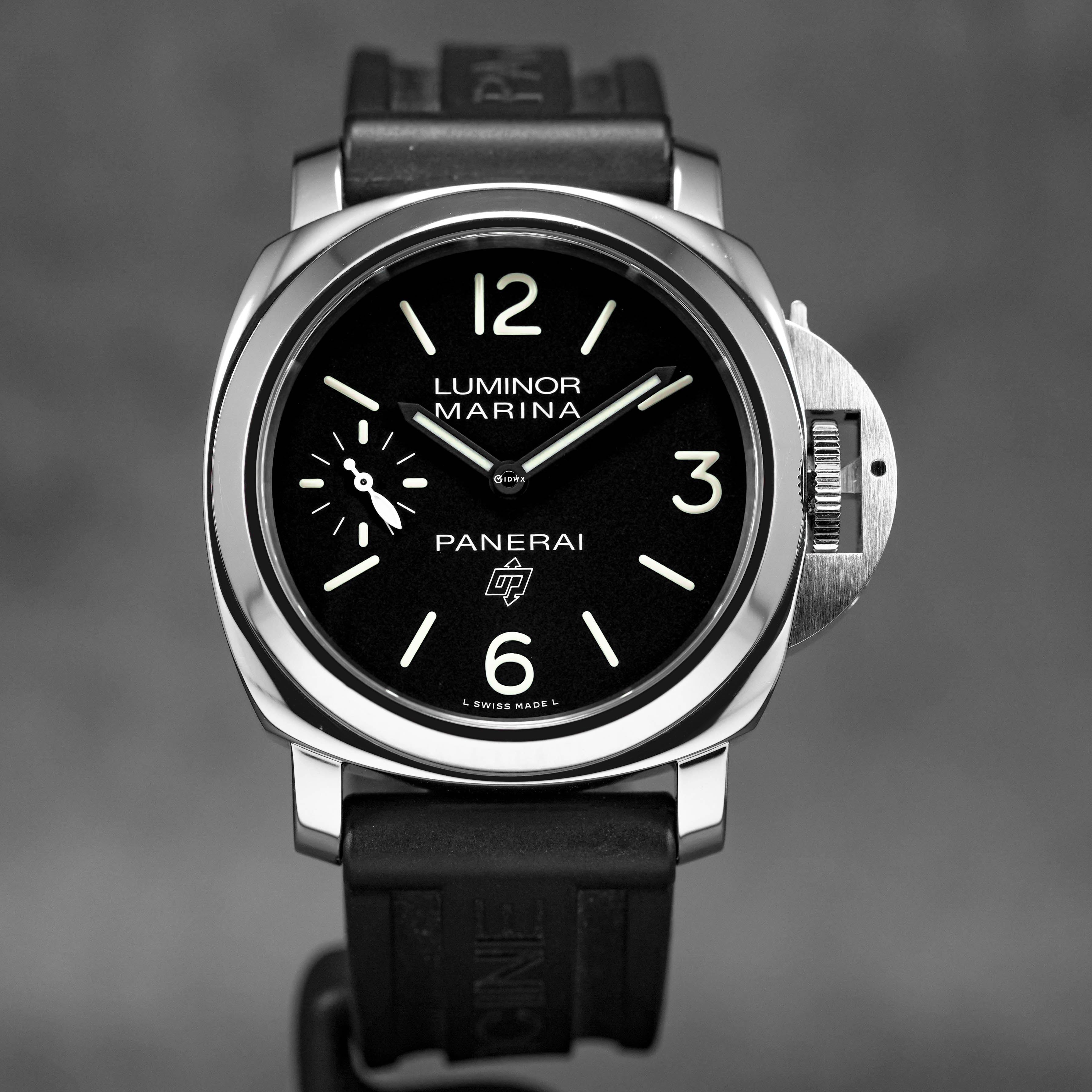LUMINOR MARINA LOGO 3 DAYS STEEL BLACK DIAL PAM 776 (2019)