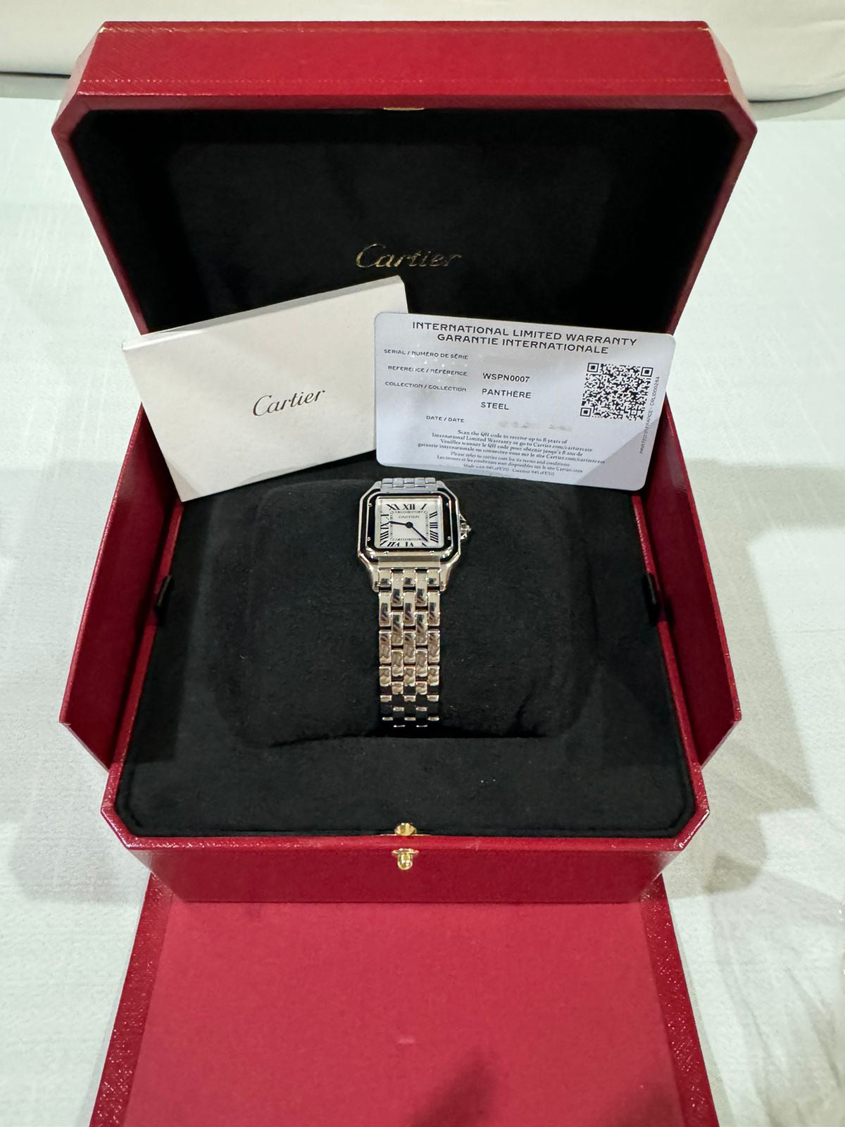 PANTHERE DE CARTIER STEEL M SILVER DIAL (2023)