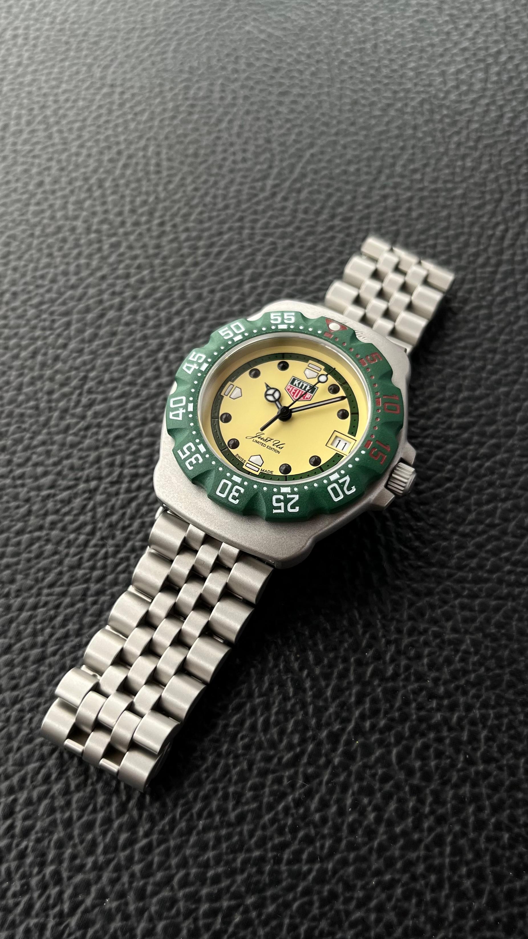 FORMULA 1 X KITH 'PARIS' BEIGE DIAL LIMITED EDITION QUARTZ (2024)