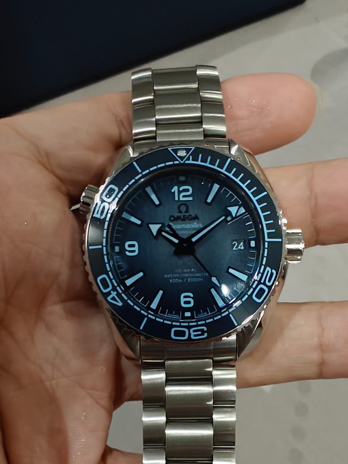 SEAMASTER PLANET OCEAN BLUE DIAL (2024)