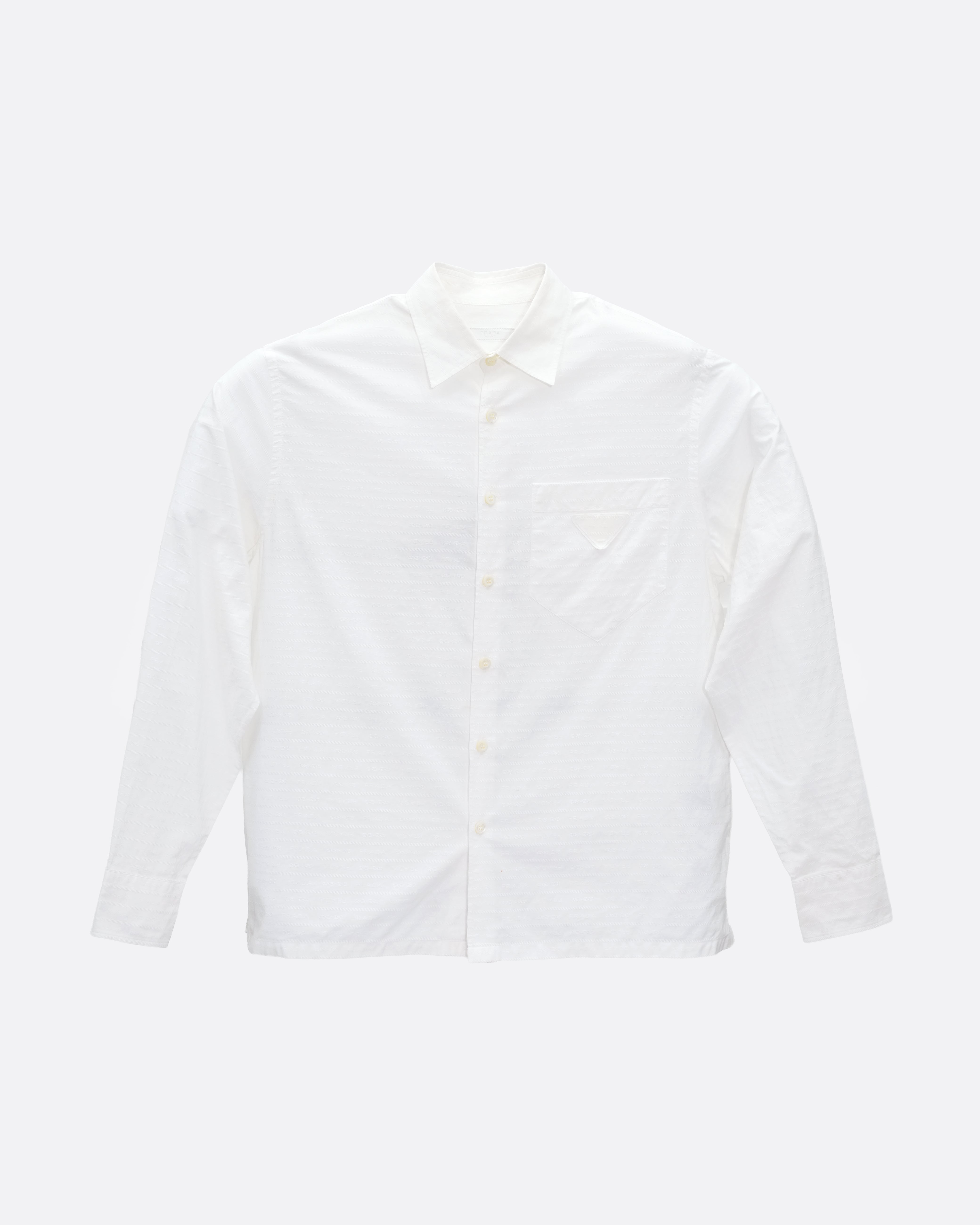 COTTON SHIRT WHITE UCN515 LOGO 2023