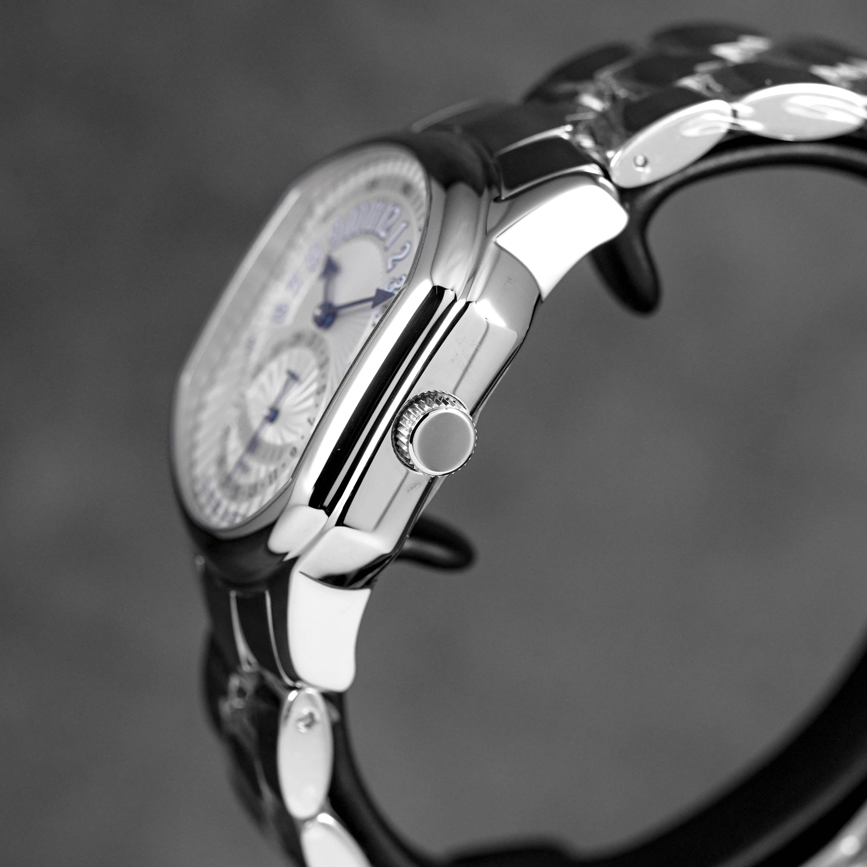 Premier Retrograde Date Silver