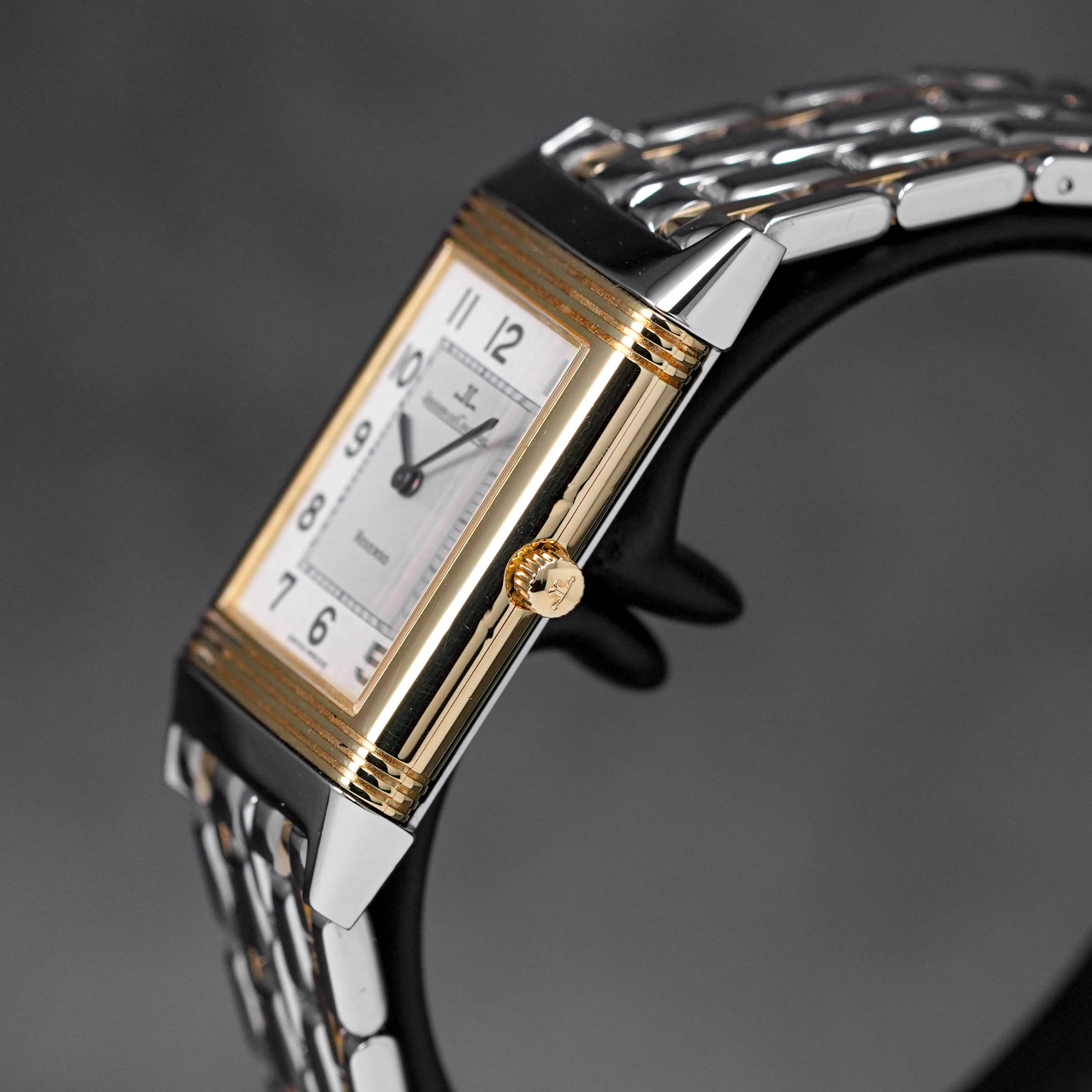 REVERSO CLASSIC TWOTONE YELLOWGOLD SILVER DIAL (UNDATED)