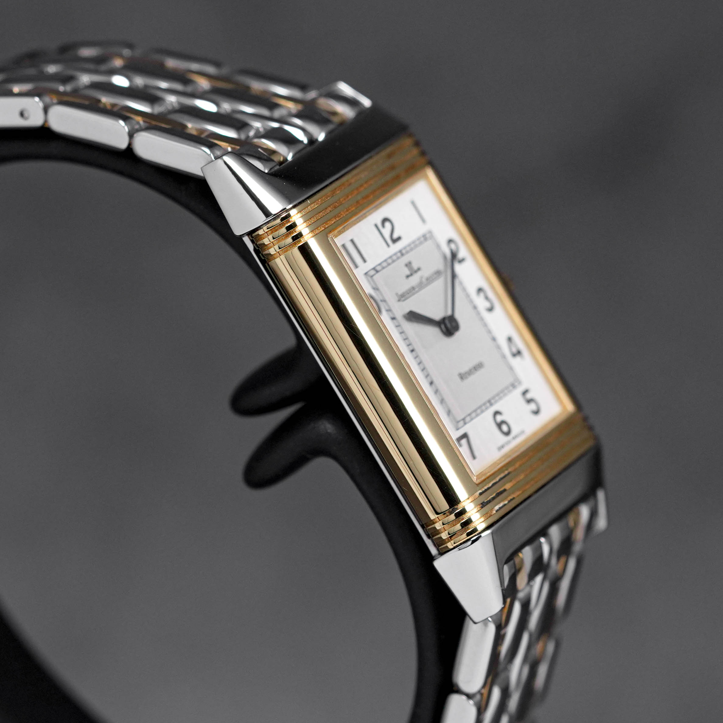 REVERSO CLASSIC TWOTONE YELLOWGOLD SILVER DIAL (UNDATED)