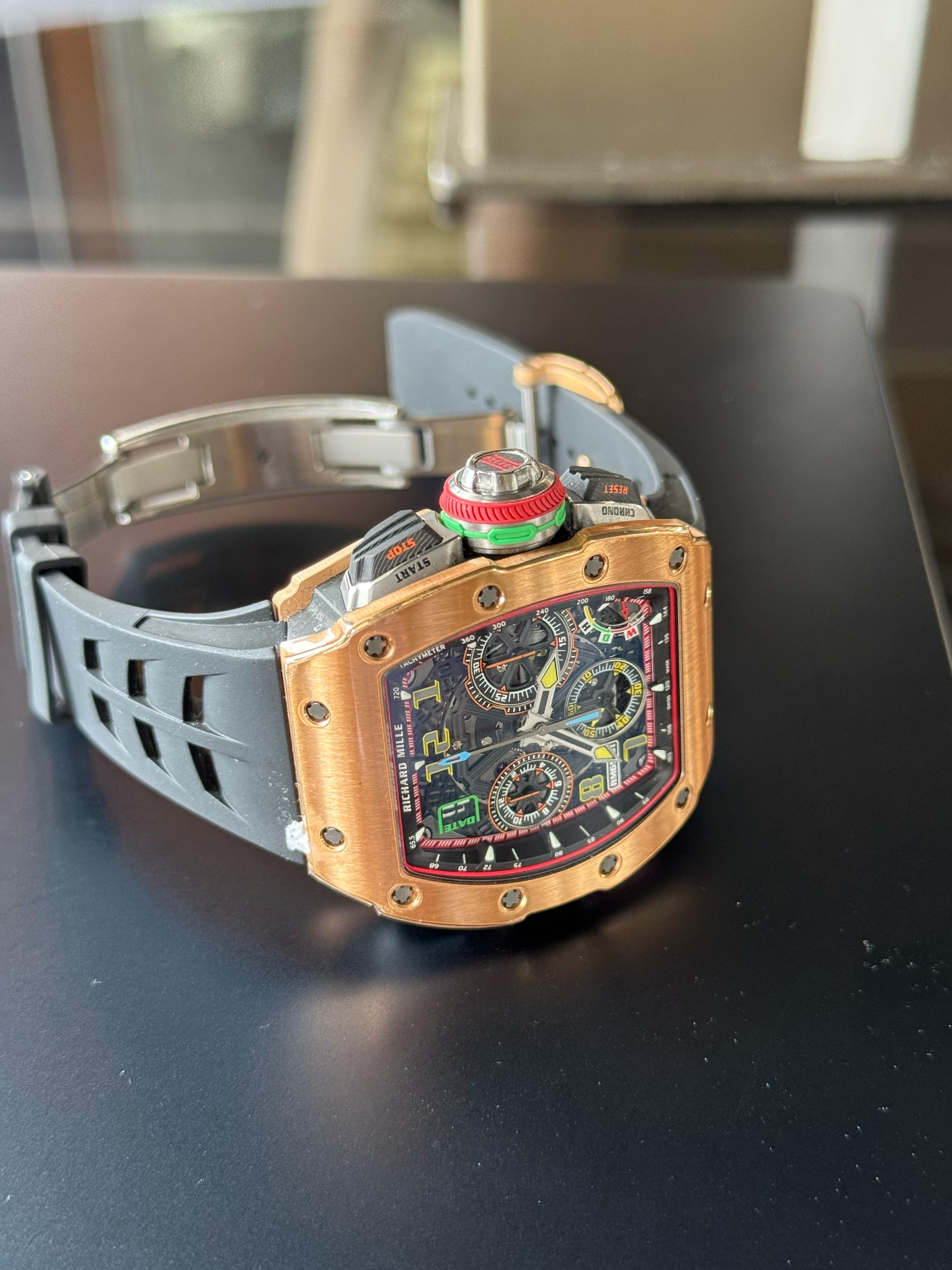 RM 65-01 ROSEGOLD AUTOMATIC WINDING SPLITS-SECONDS CHRONOGRAPH (2022)