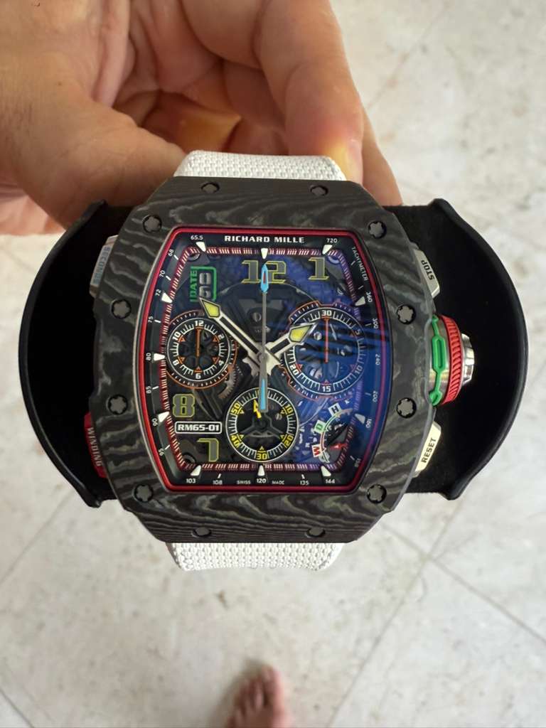 RM 65-01 CARBON NTPT SPLIT SECONDS CHRONOGRAPH (2023)